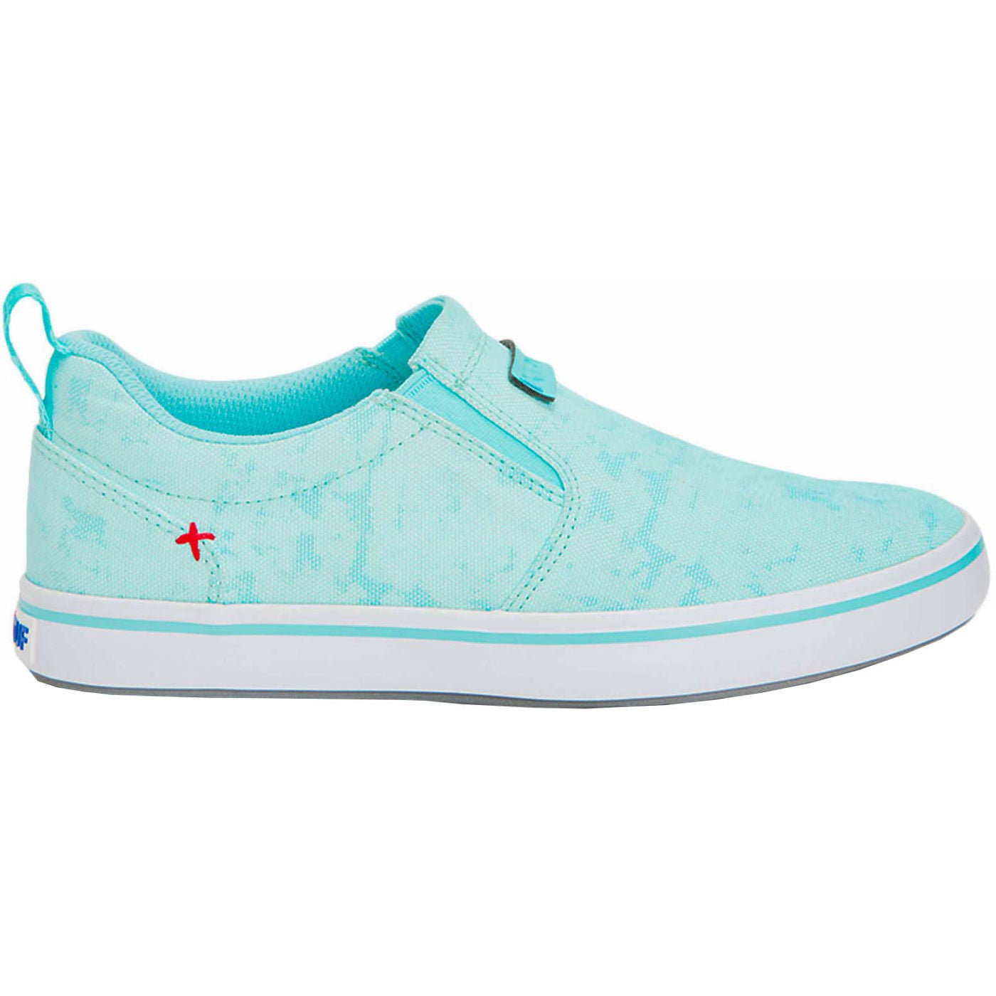 Aqua ECO Sharkbyte deck shoe showing its ECONYL textile upper.