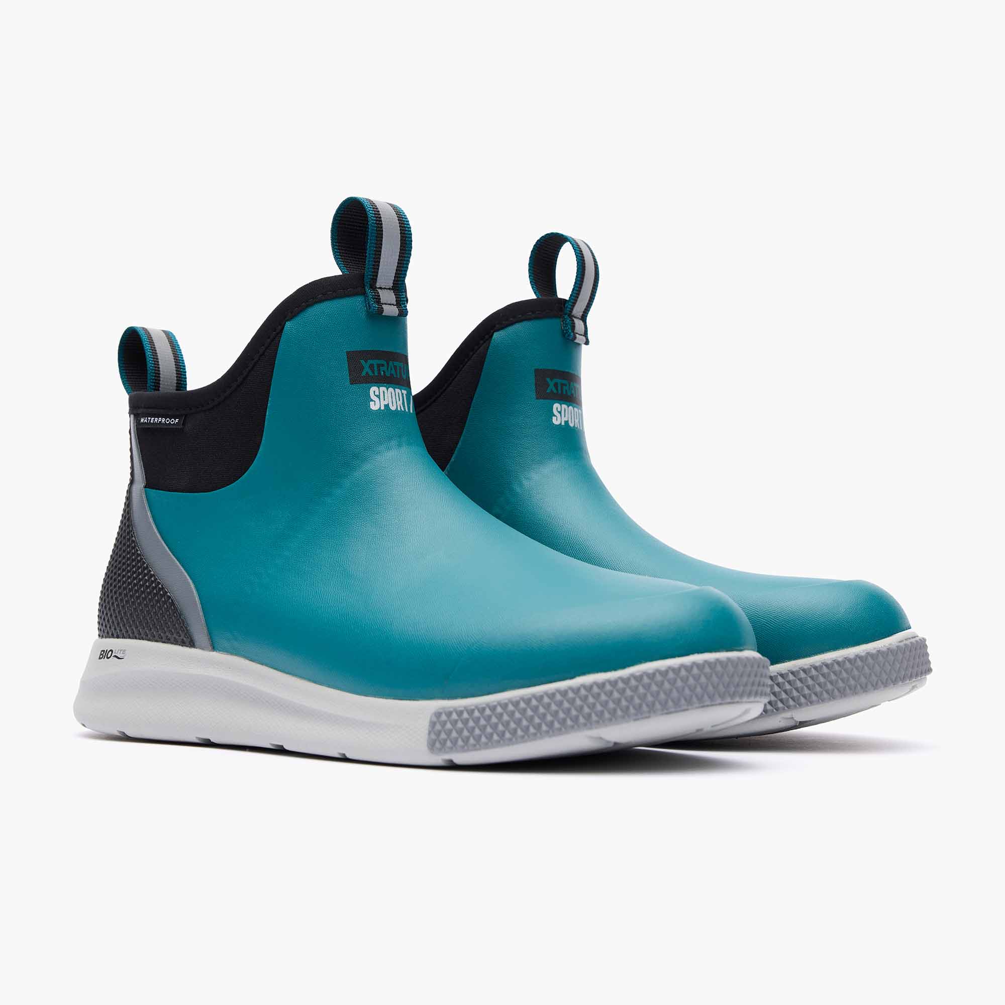 Green Men's Tailgate Ankle Deck Boot Sport Main 2.