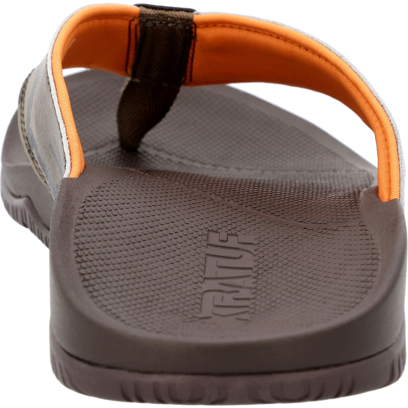 Camouflage Men's Mossy Oak Bottomland Auna Sandal Back View.