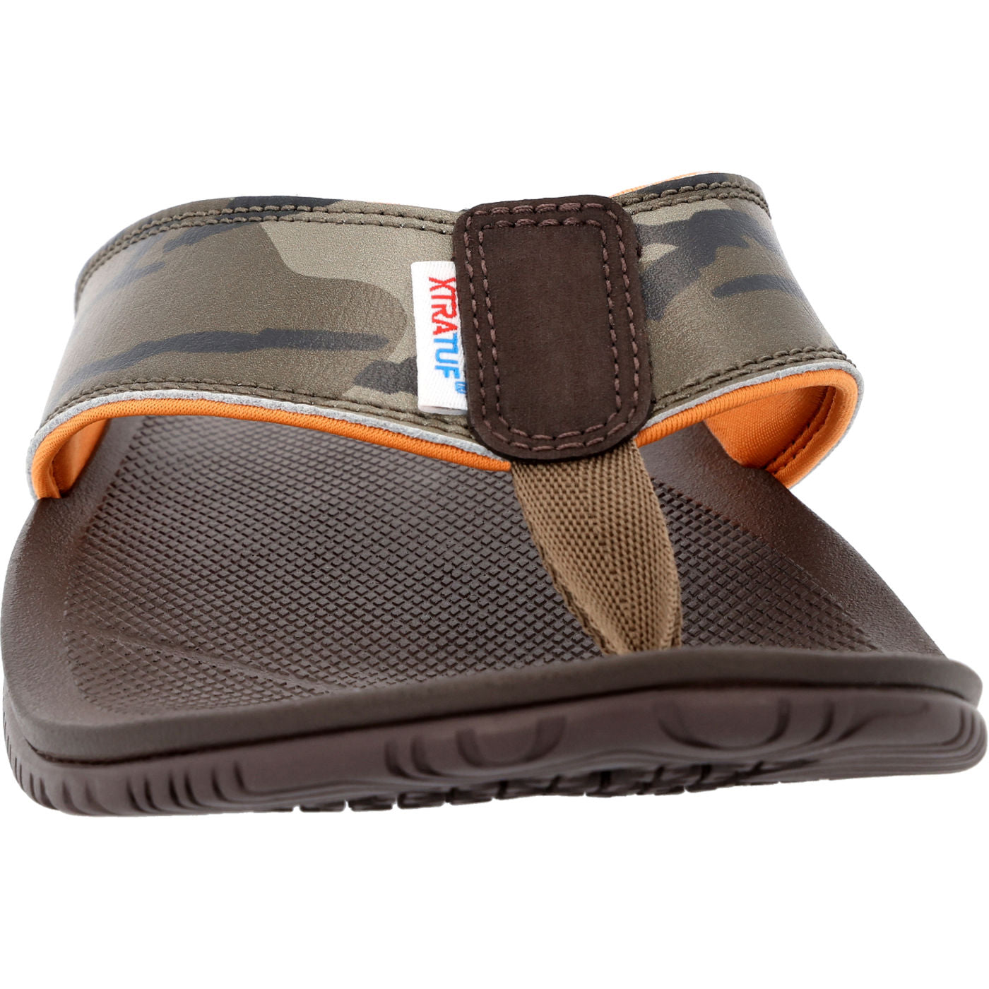 Camouflage Men's Mossy Oak Bottomland Auna Sandal Front.