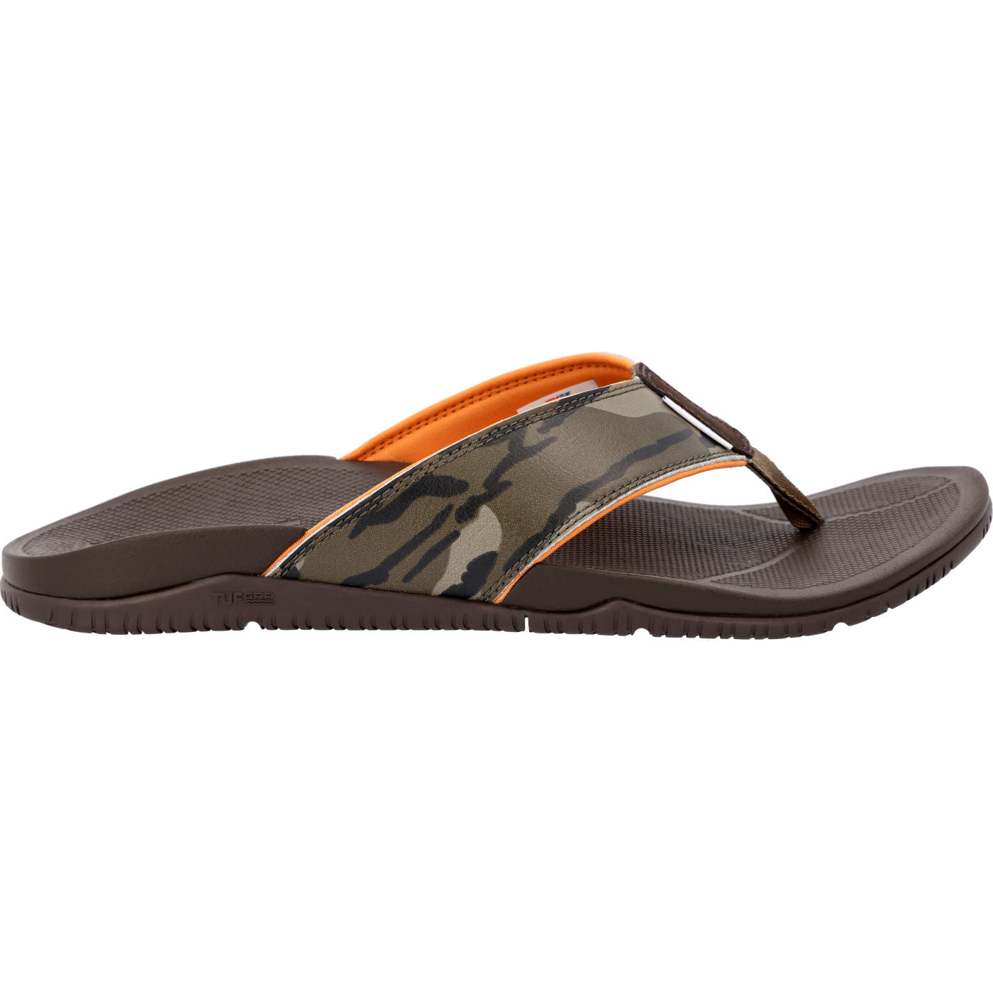 Camouflage Men's Mossy Oak Bottomland Auna Sandal Profile.
