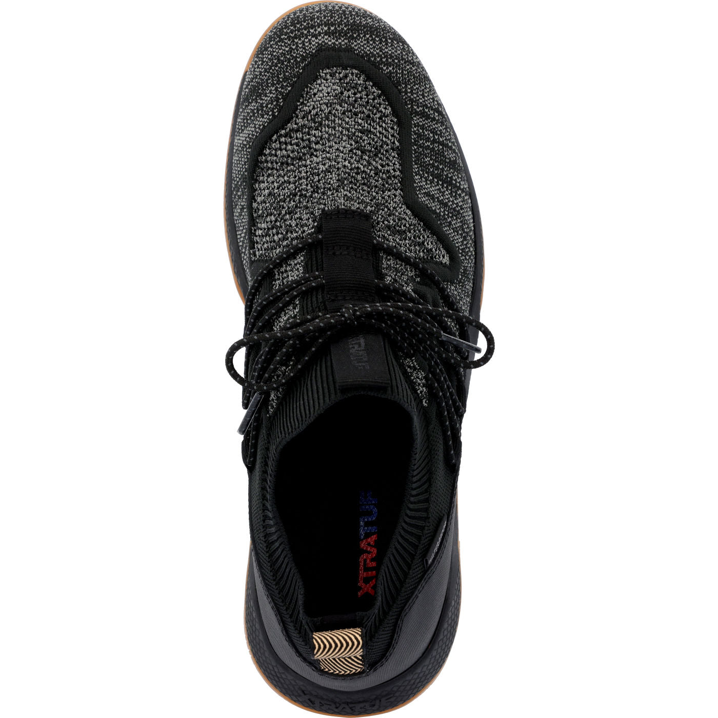 Black Men's Kiata Waterproof Sneaker Birdseye.