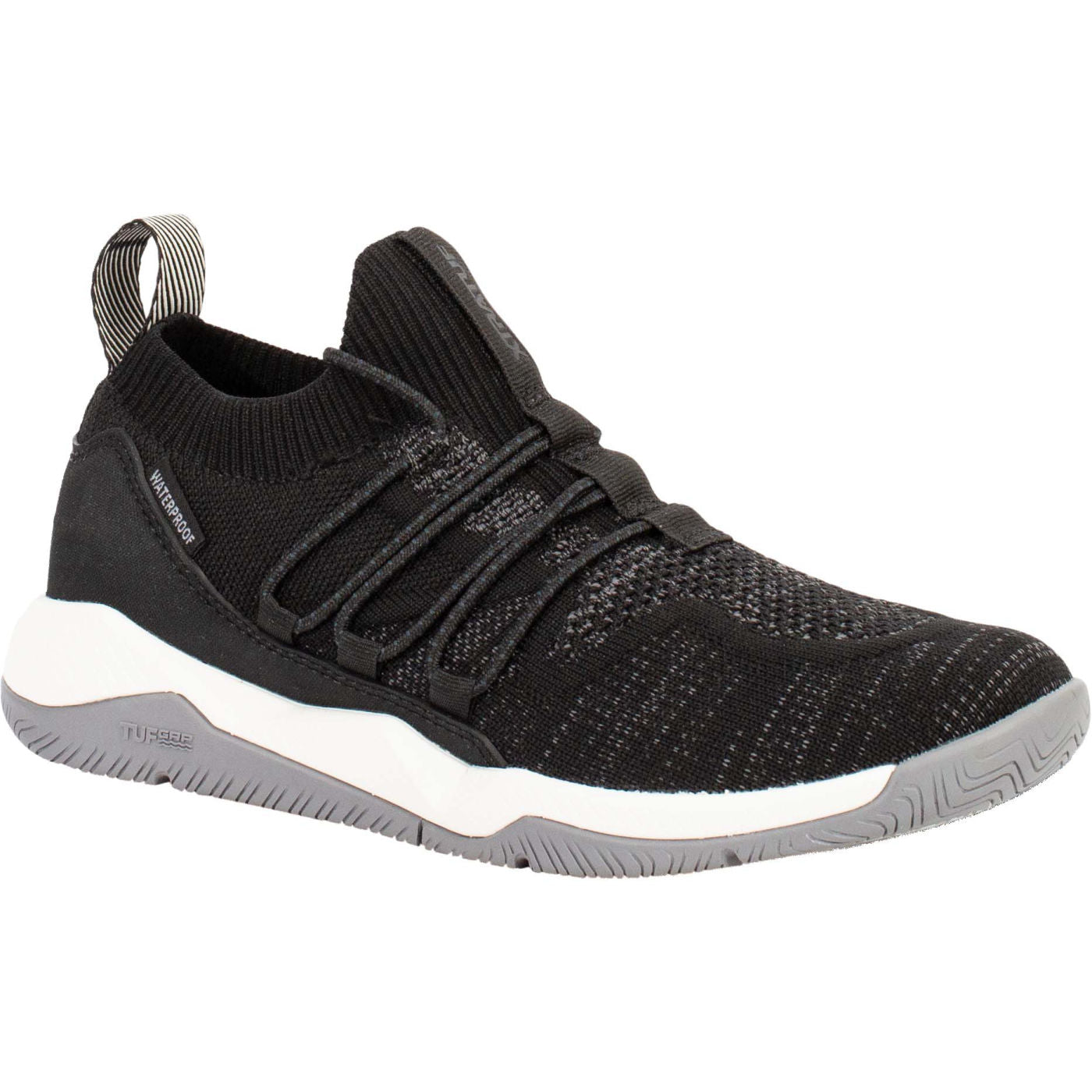 Black Women's Kiata Waterproof Sneaker Main View.
