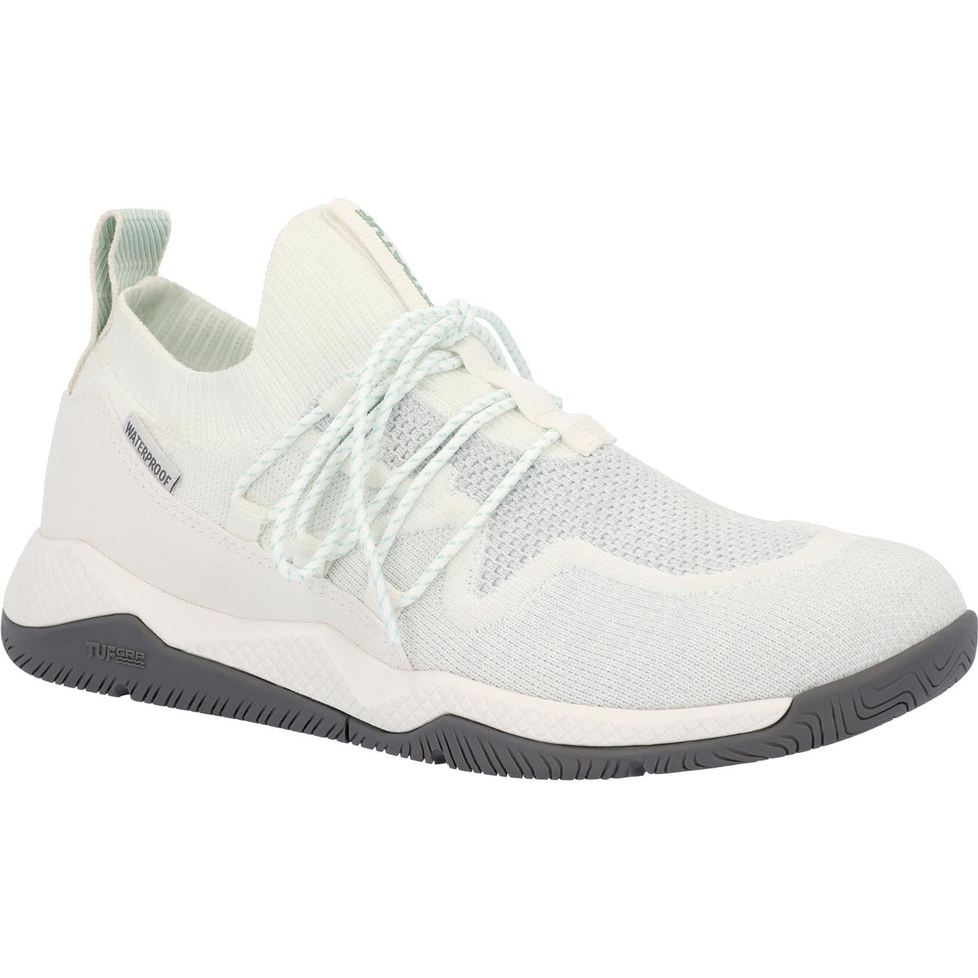 White Women's Kiata Waterproof Sneaker Main View.