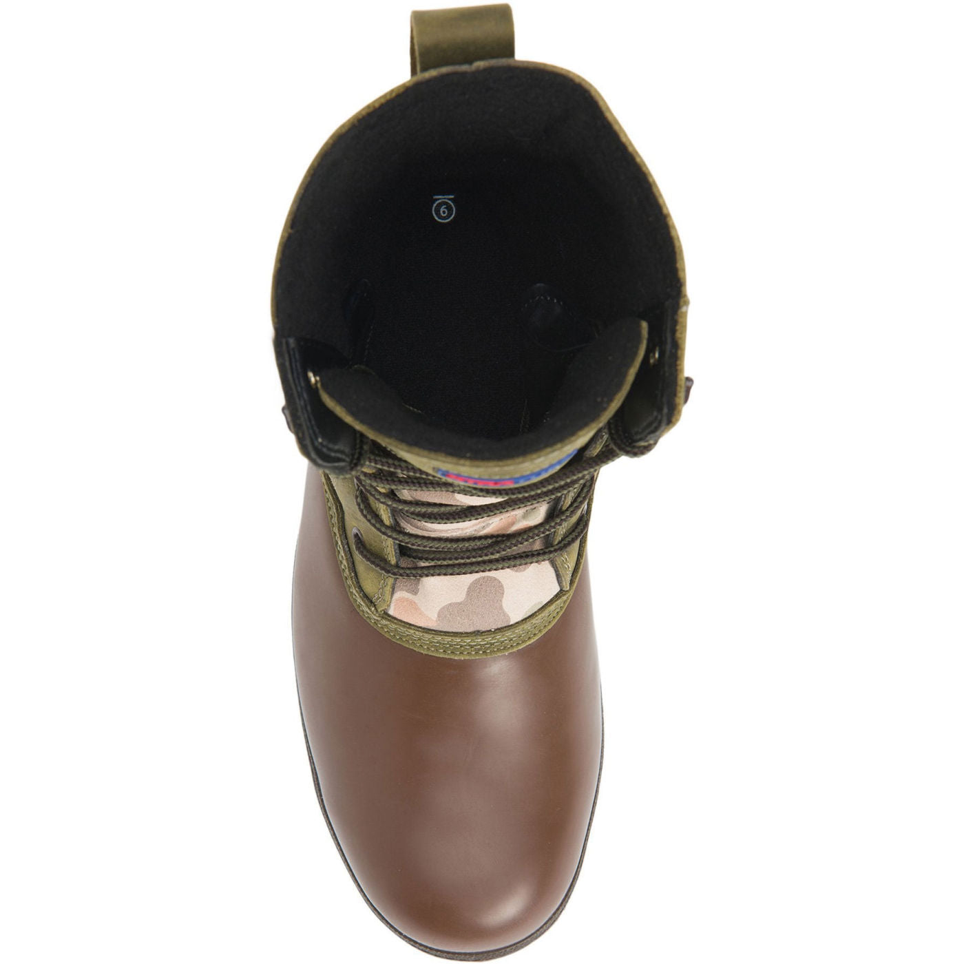 Duck Camo Men's 8" Insulated Legacy Lace Boot Birdseye.