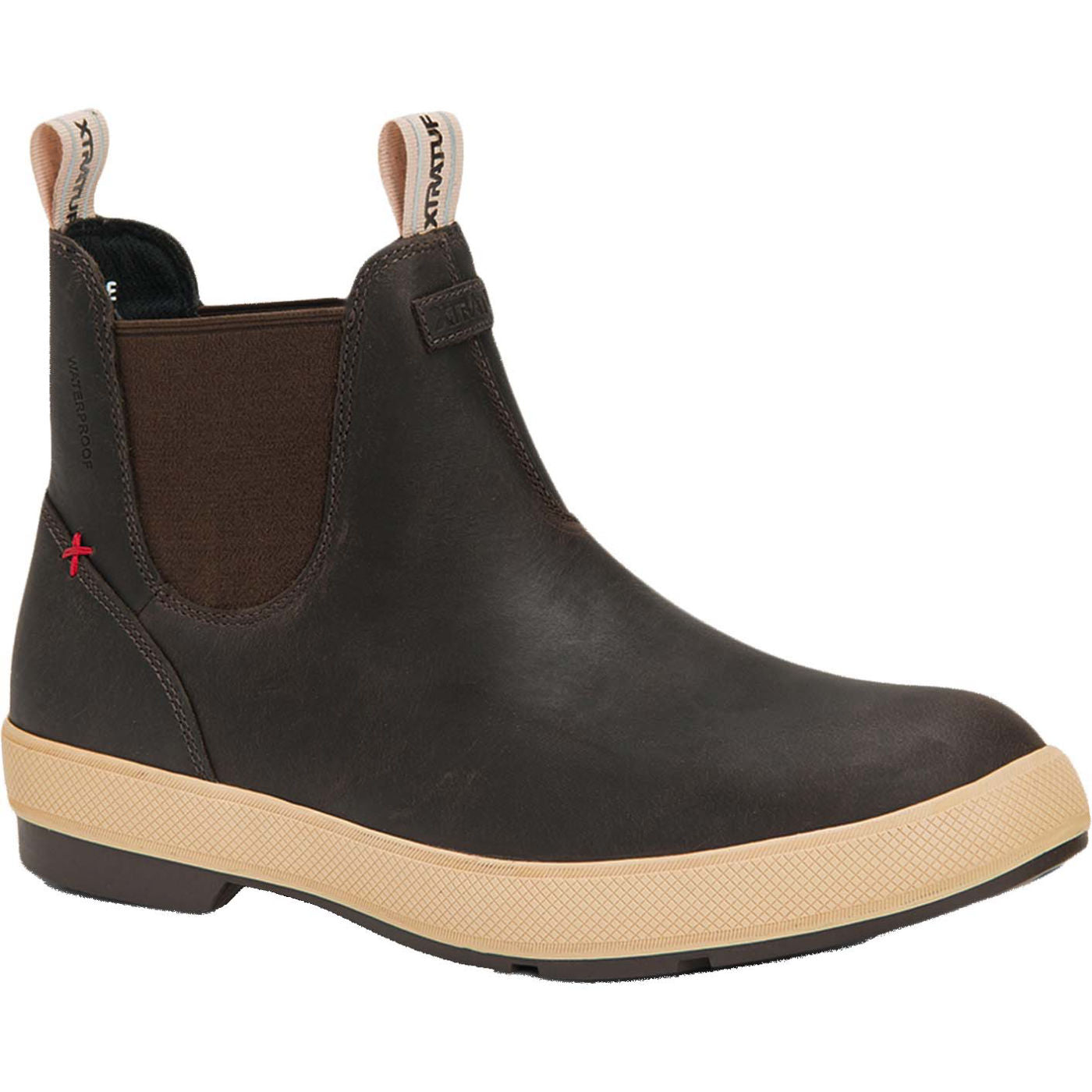 Brown Men's Leather Legacy Chelsea Boot Main View.