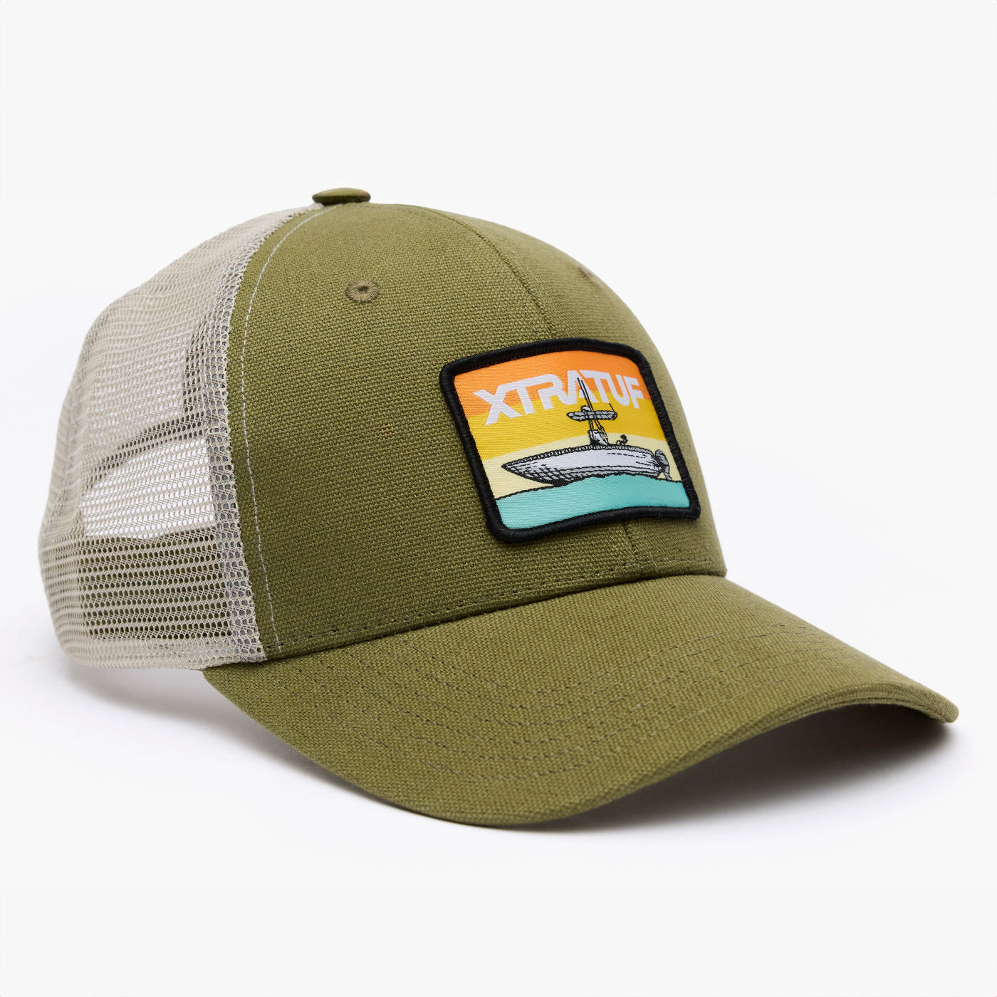 Spg Unisex Trucker Hat Profile.