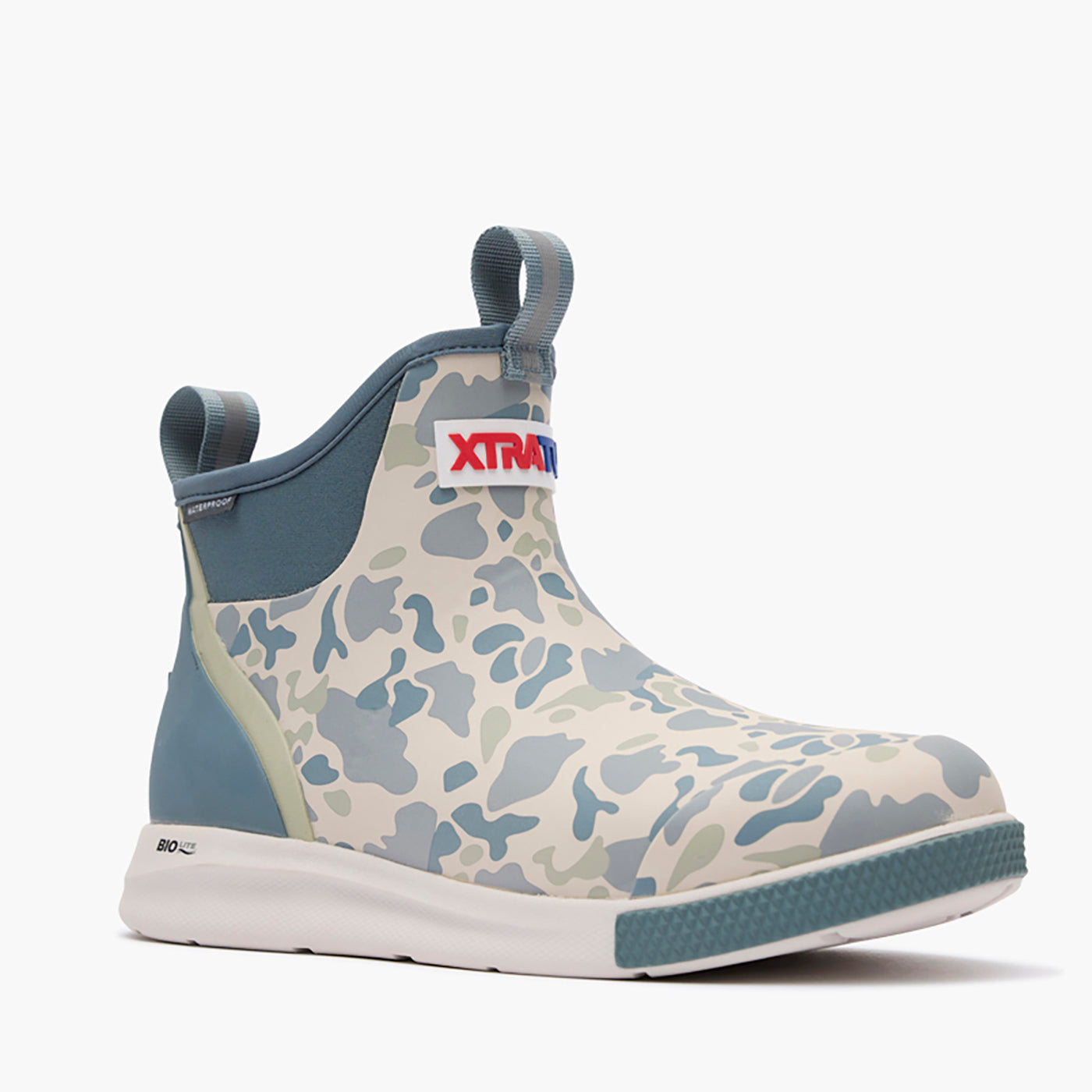 Stormy Duck Camo Men's Ankle Deck Boot Sport Main View.