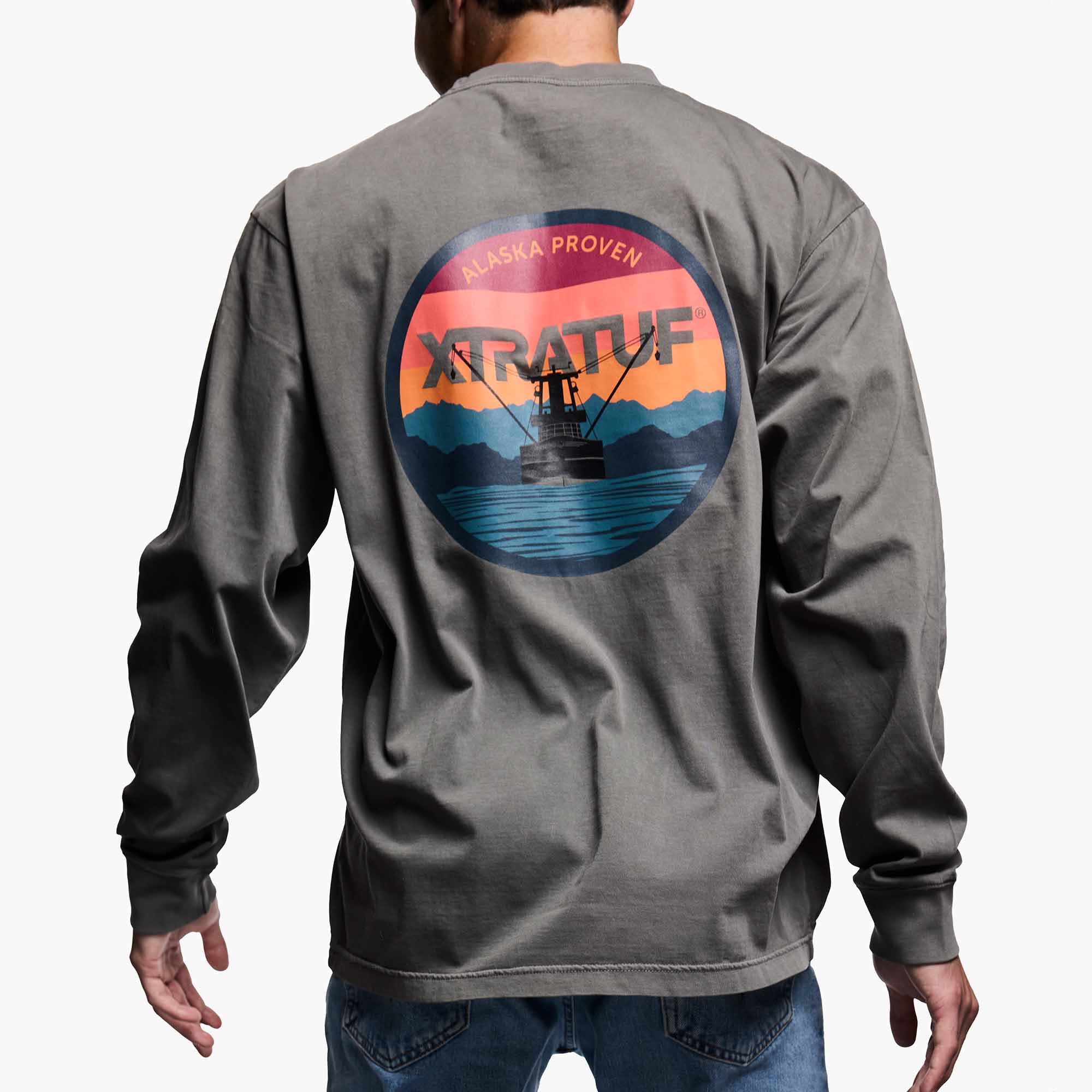 Dsh Men's Long Sleeve Tee Main View.
