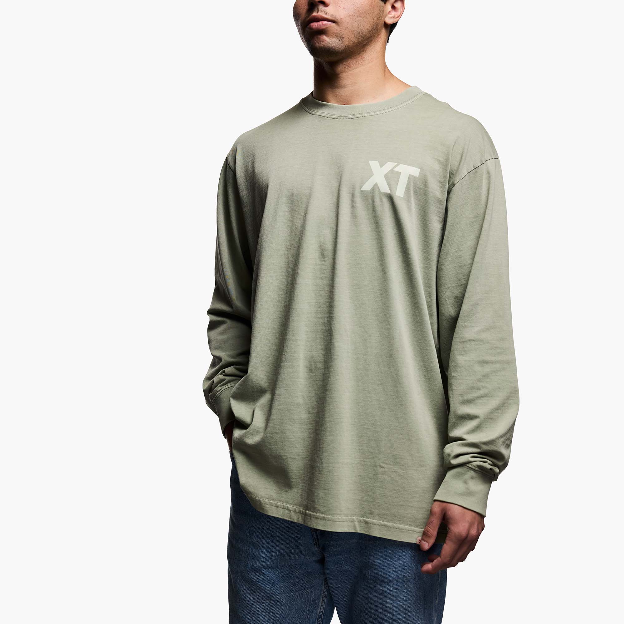 Icg Men's Long Sleeve Tee Profile.