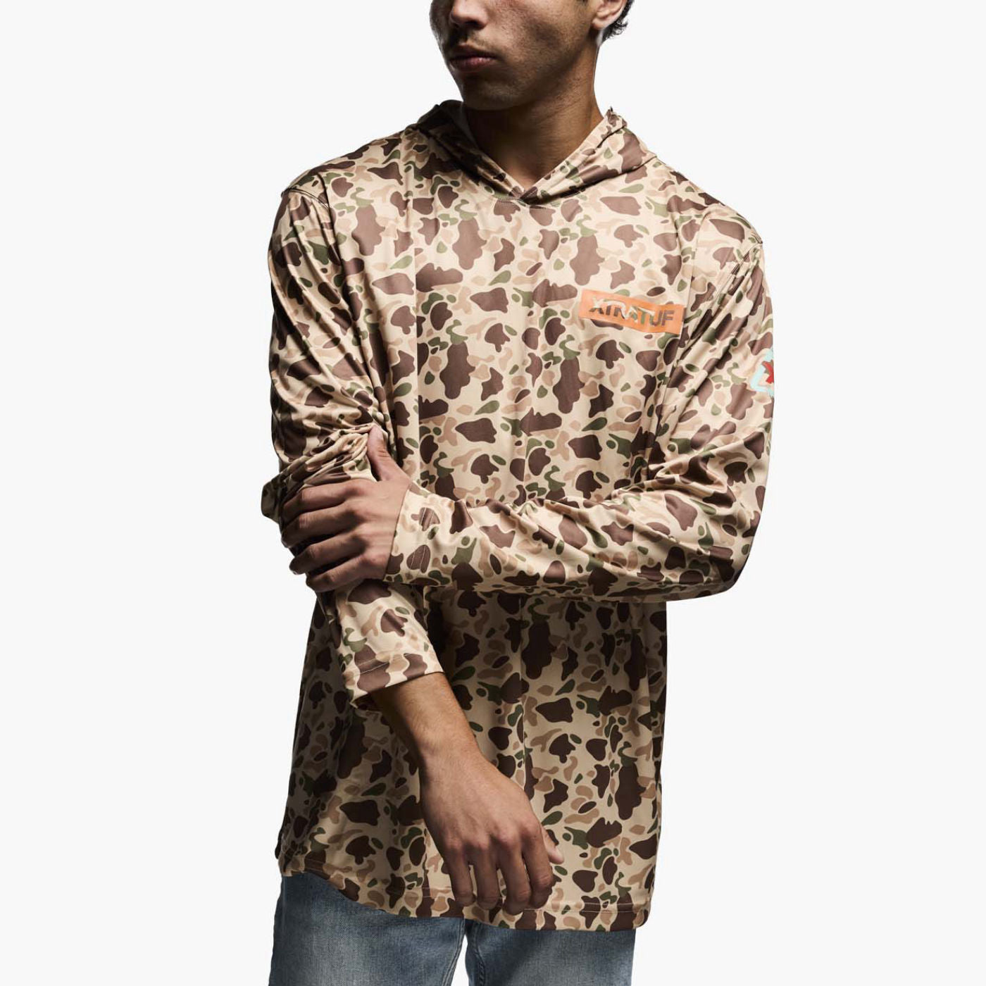 Dcm Unisex Long Sleeve Hoodie Profile.