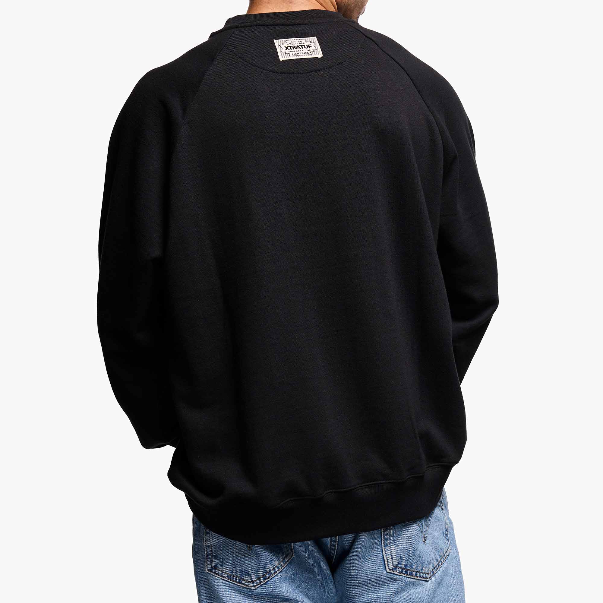 Cvr Men's Sweatshirt Back View.