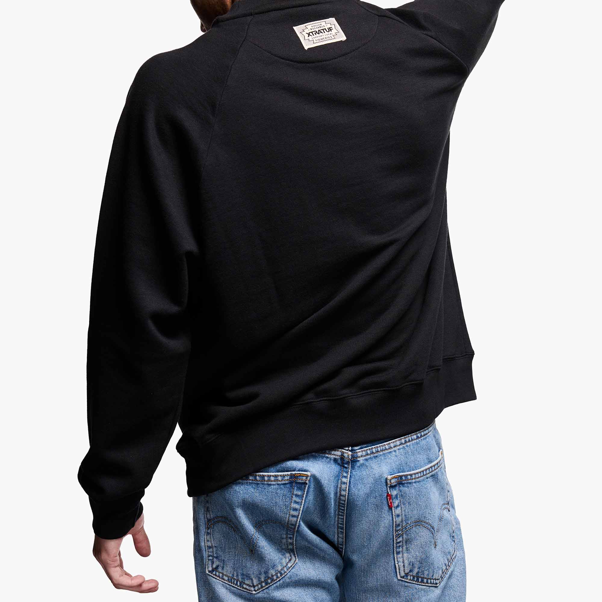Cvr Men's Sweatshirt Instep View.