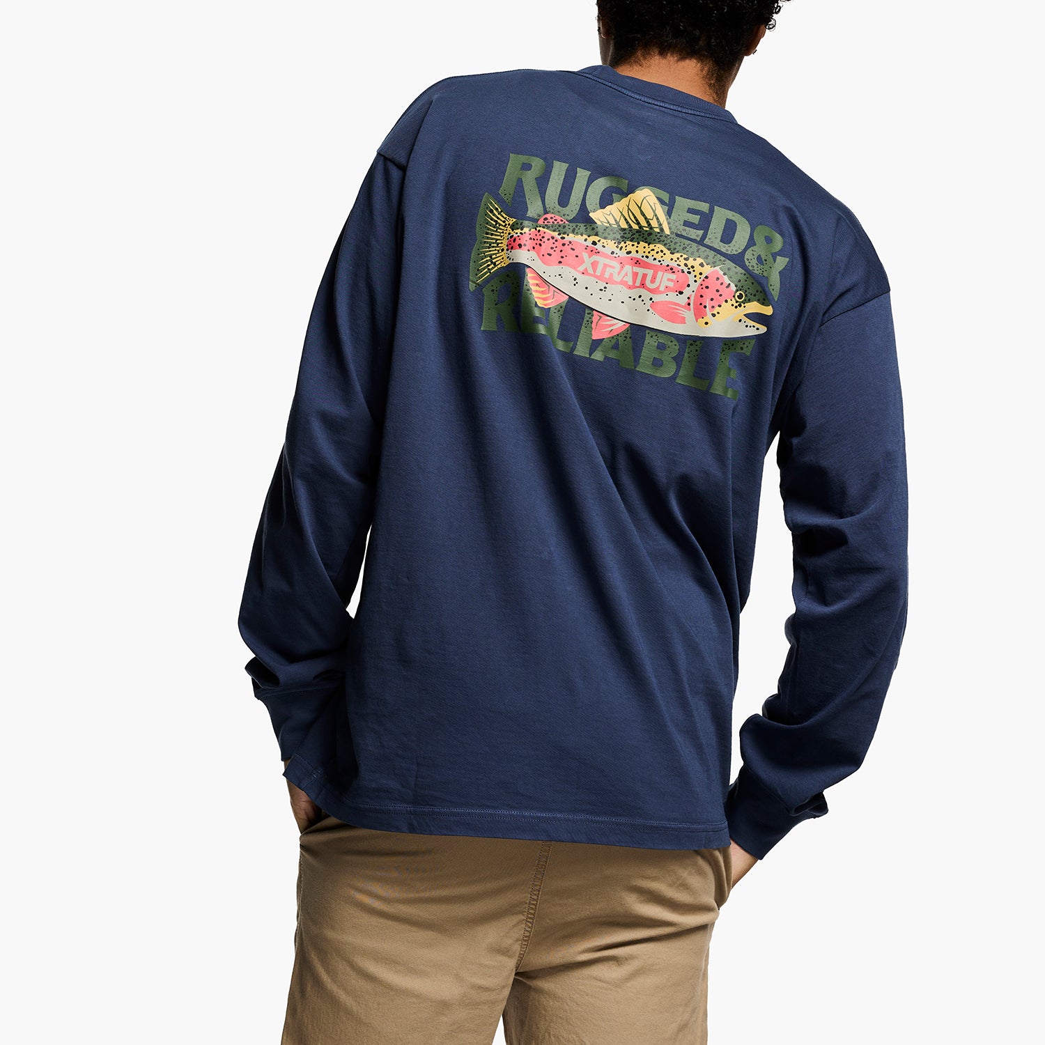 Nva Men's Long Sleeve Tee Main View.