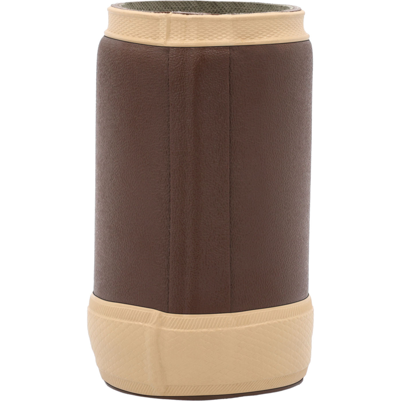 Brn Skinny Coozie Instep View.