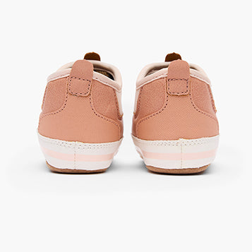 Blush Infant Minnow Ankle Deck Boot Back View.