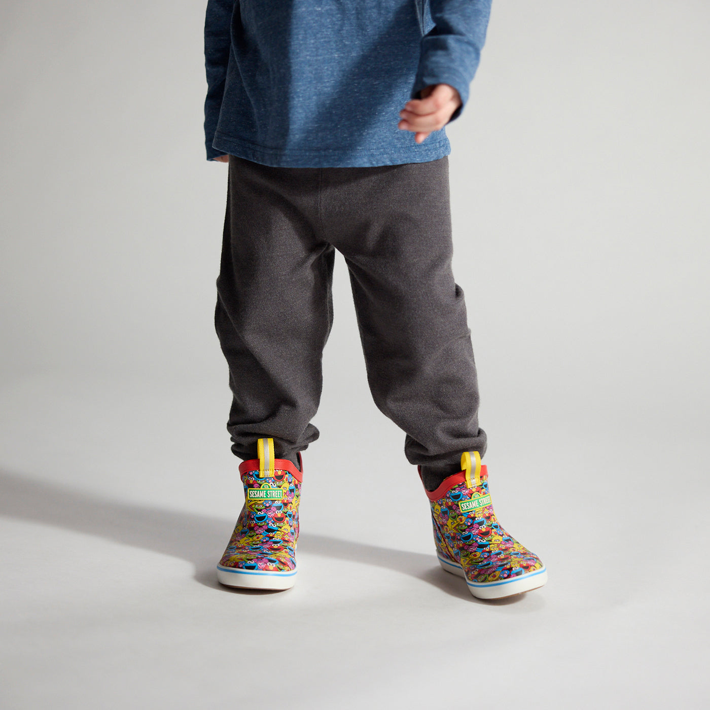 Sesame Street Multi Sesame Street Kids' Ankle Deck Boot Main View.