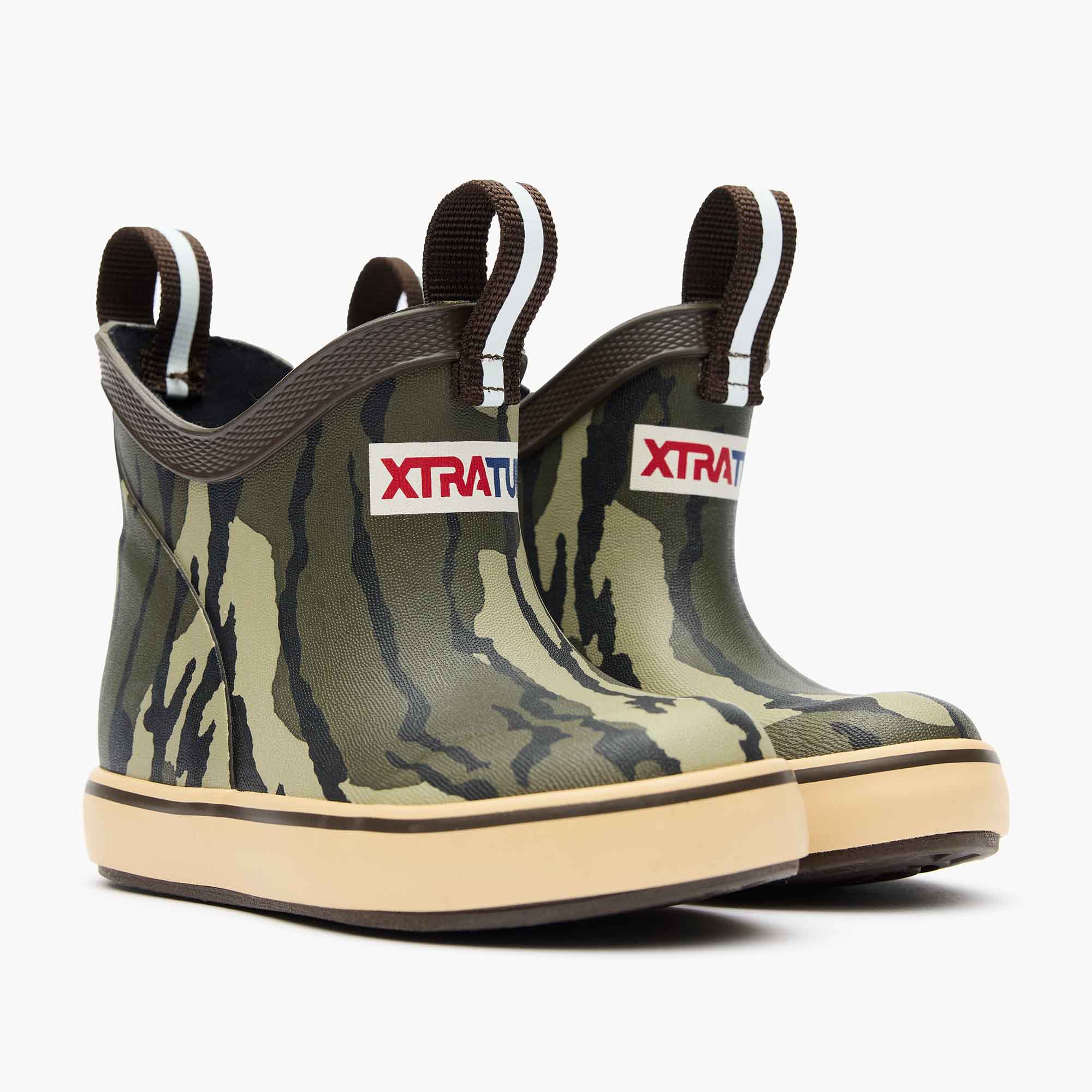 Mossy Oak Bottomland Kids' Mossy Oak® Bottomland Ankle Deck Boot Main 2.