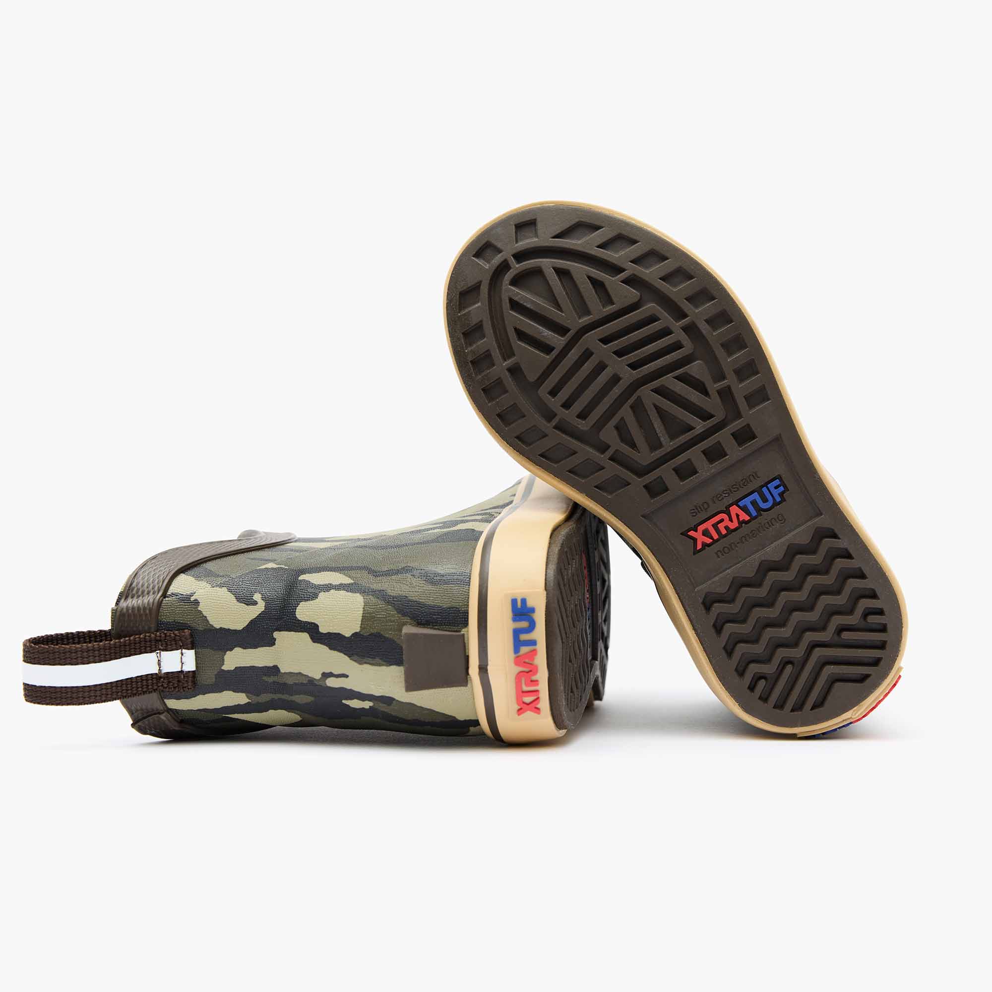 Mossy Oak Bottomland Kids' Mossy Oak® Bottomland Ankle Deck Boot Outsole.
