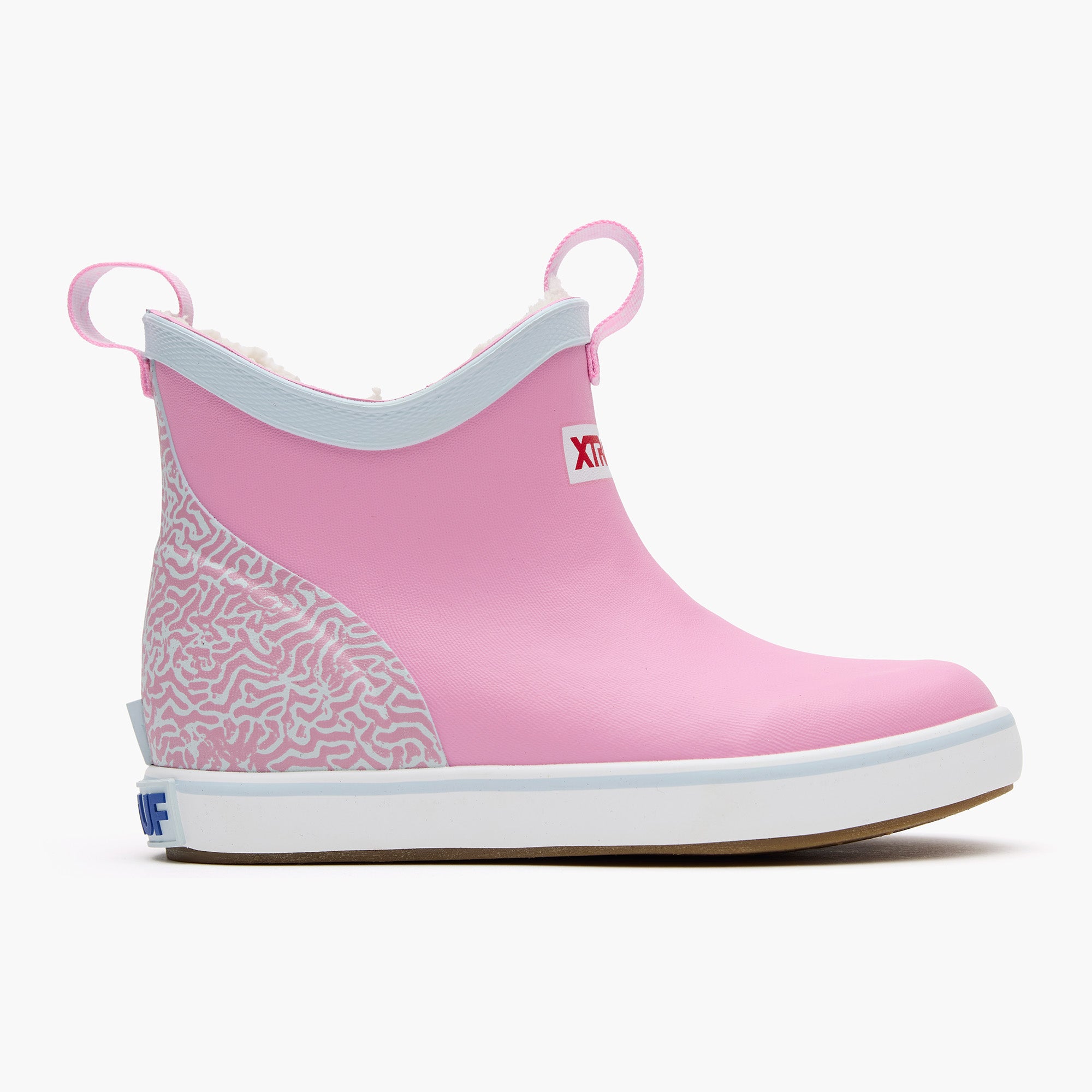 Orchid Big Kids Trolling Pack Fleece Lined Ankle Deck Boot Profile.