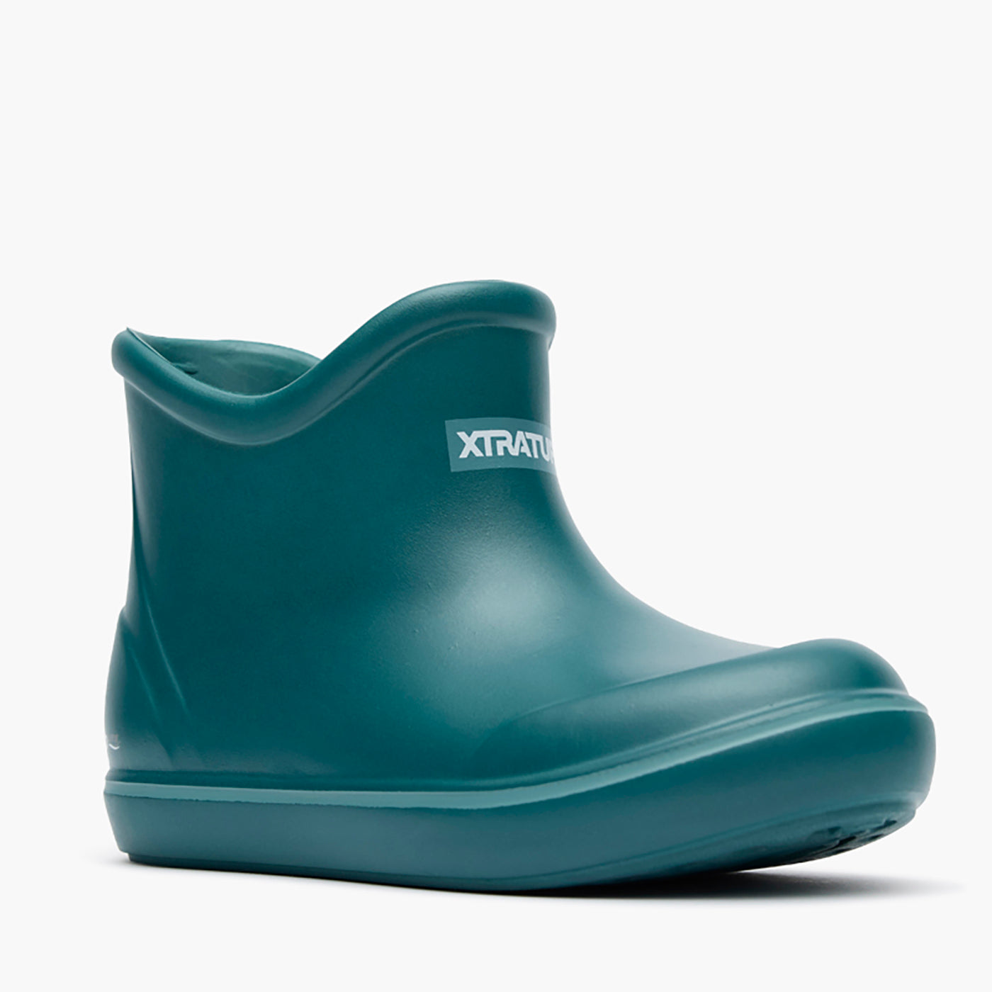 Transformative Teal TUFS Kids' Ankle Deck Boot Alternate View.