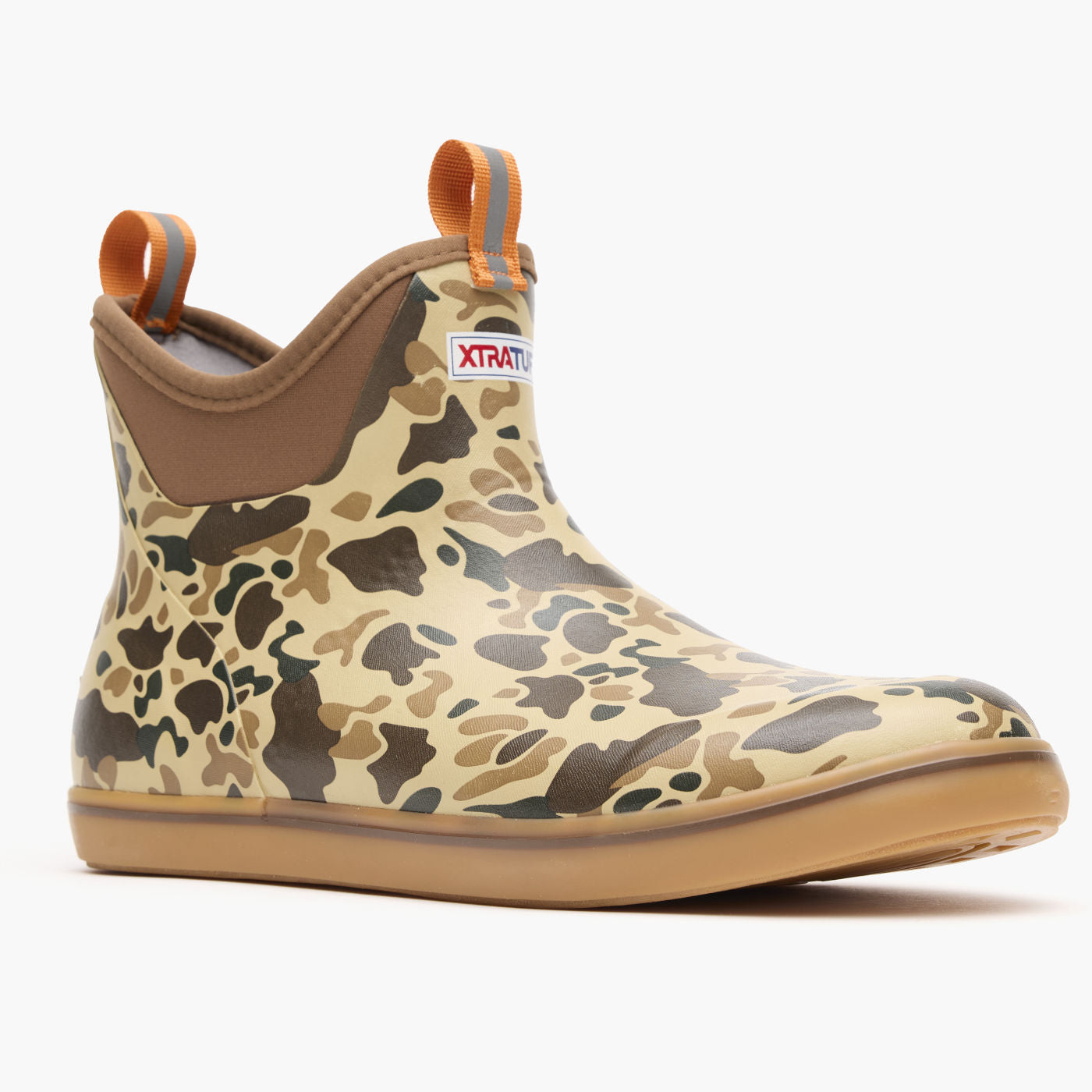 Duck Camo Men's Duck Camo Ankle Deck Boot Main 2.