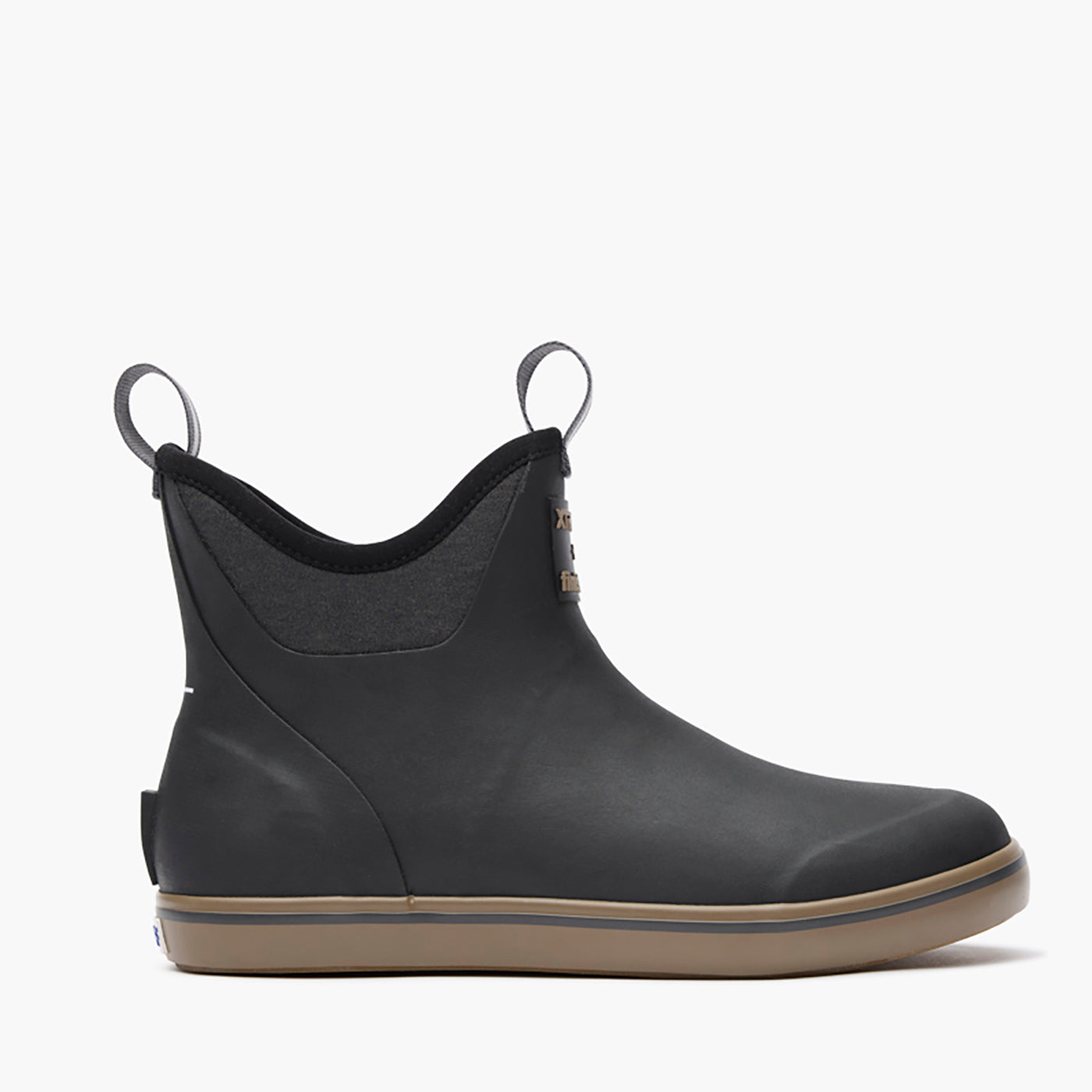 Black Finisterre + XTRATUF Ankle Deck Boot Profile.