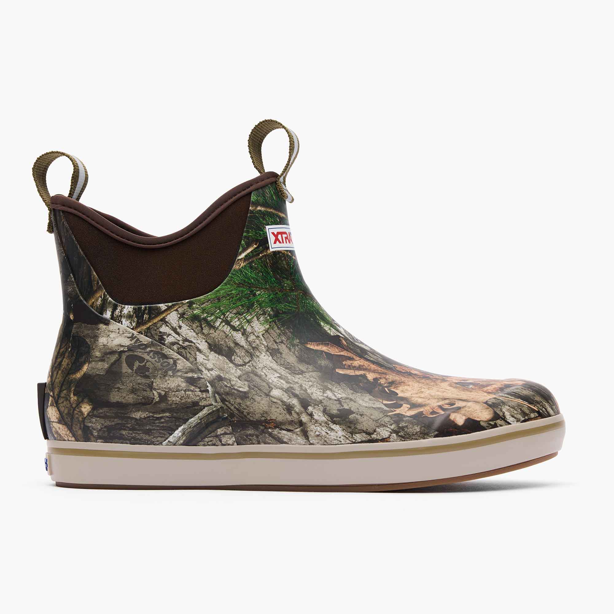 Mossy Oak Country Dna Men's Mossy Oak® Country DNA Ankle Deck Boot Profile.
