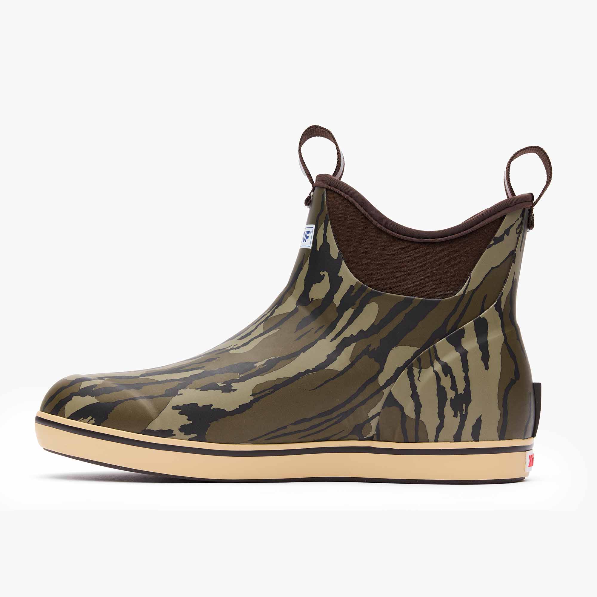 Mossy Oak Bottomland Men's Mossy Oak™ Bottomland Ankle Deck Boot Instep View.