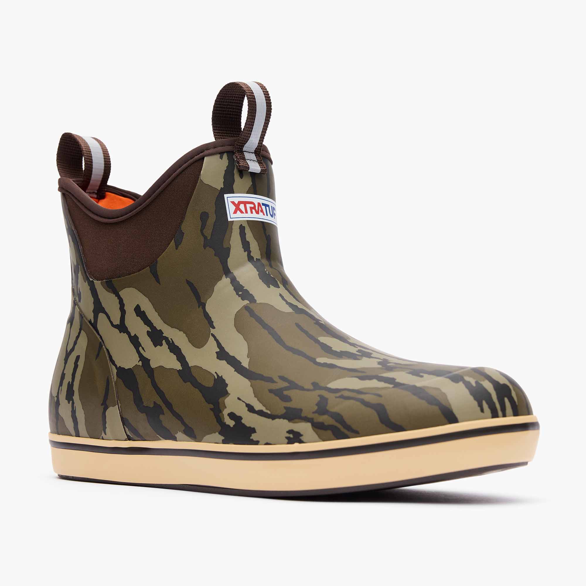 Mossy Oak Bottomland Men's Mossy Oak™ Bottomland Ankle Deck Boot Main View.