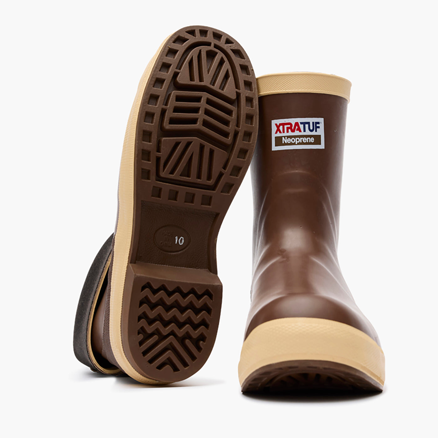 Legacy Brown Men's 9" Legacy Pull On Outsole.
