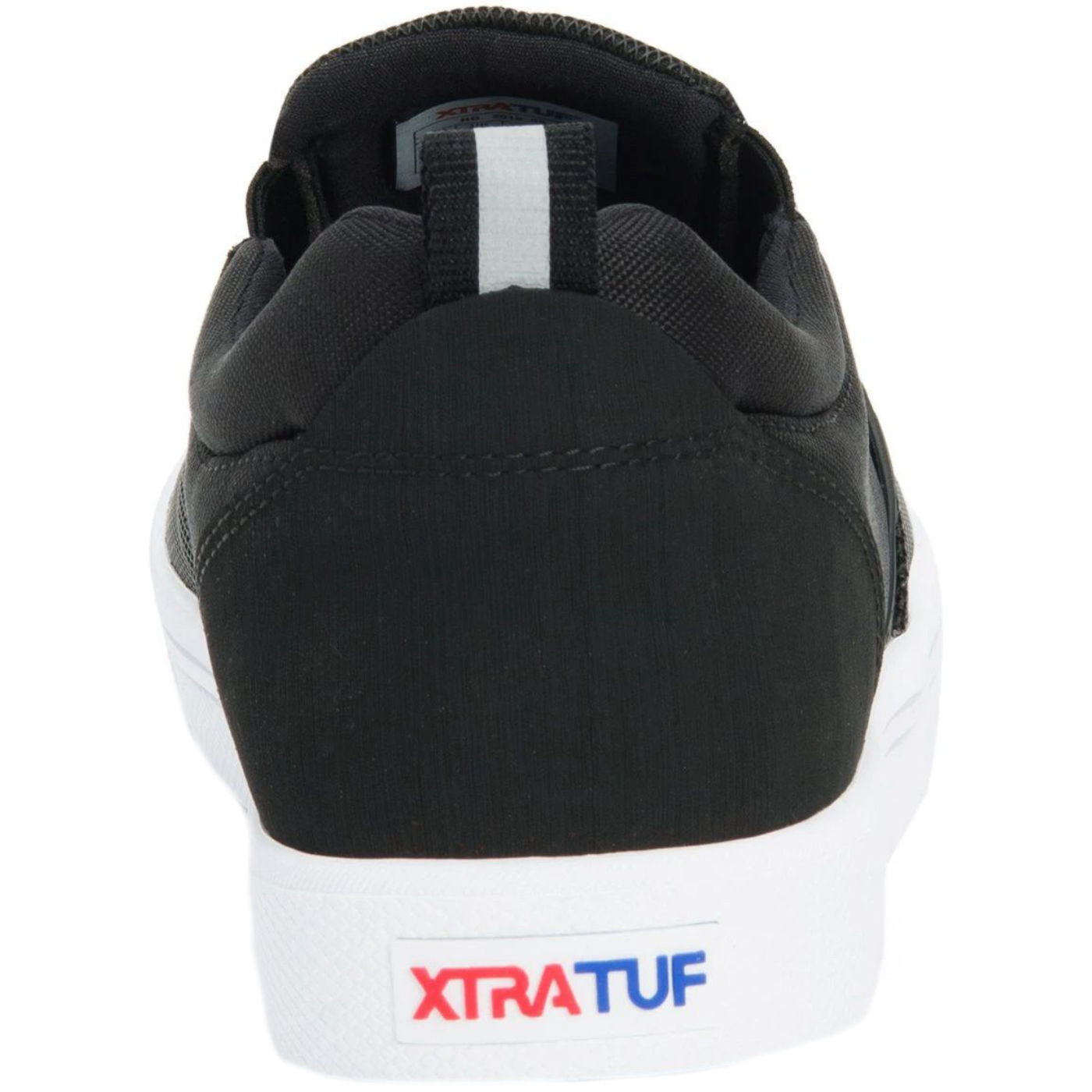 Black Men's Topwater Slip-on Back View.