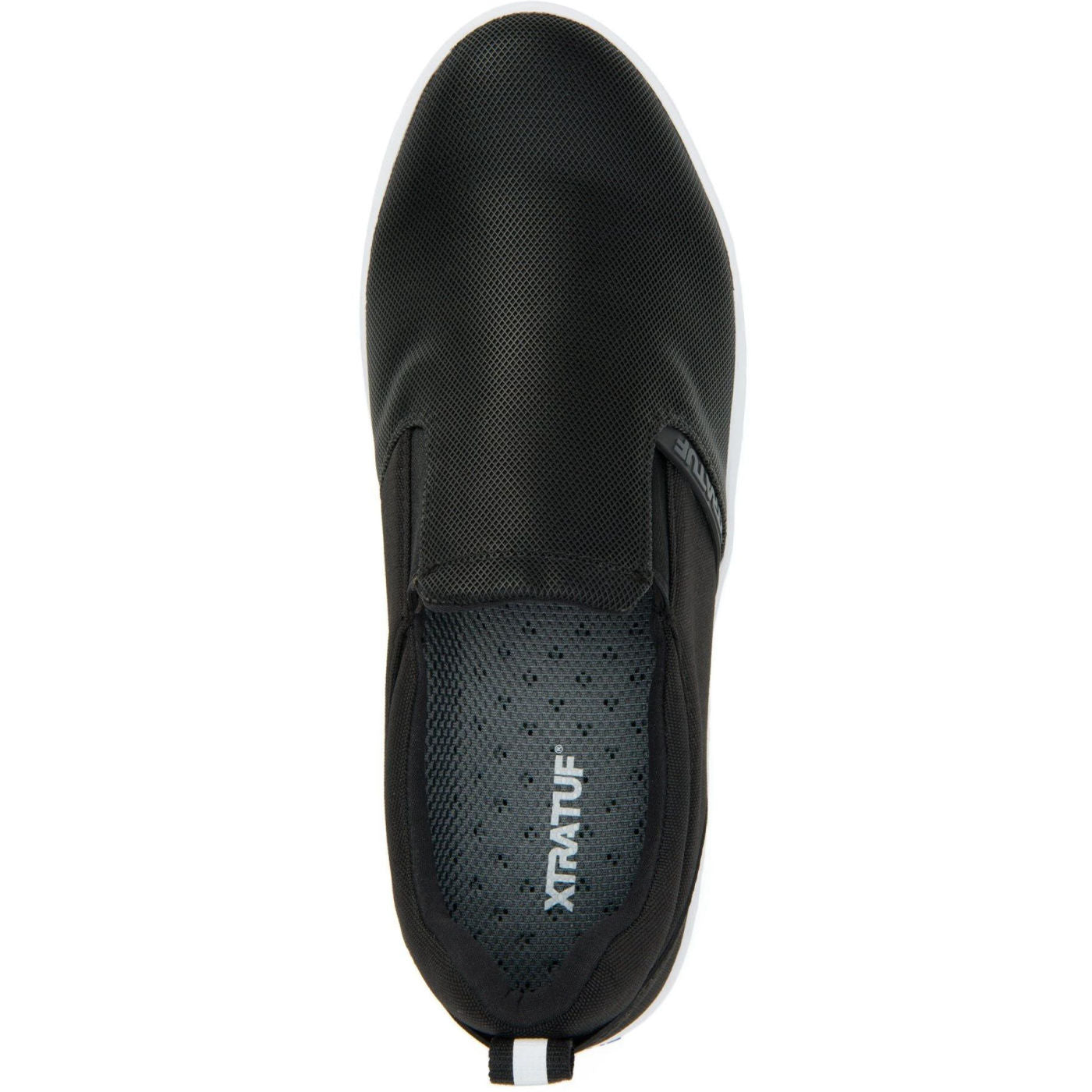 Black Men's Topwater Slip-on Birdseye.