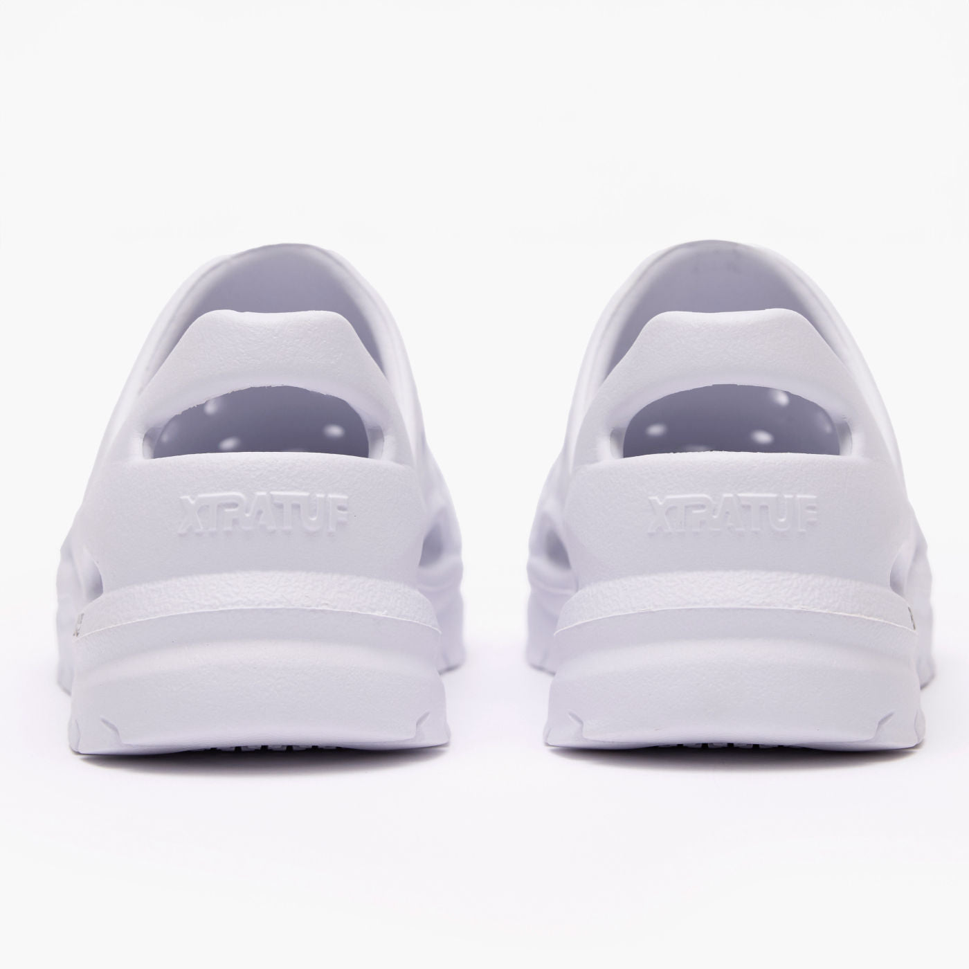 Cloud Big Kids Riptide Sandal Back View.