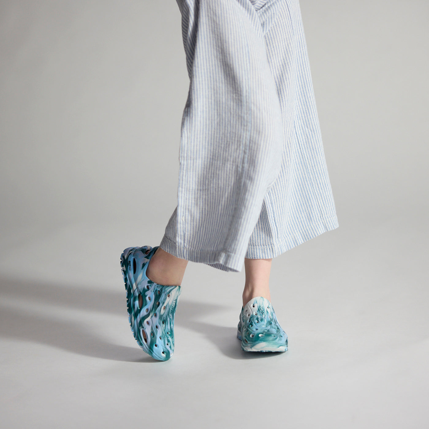 Baltic Sea Swirl Kids' Riptide Sandal Main View.