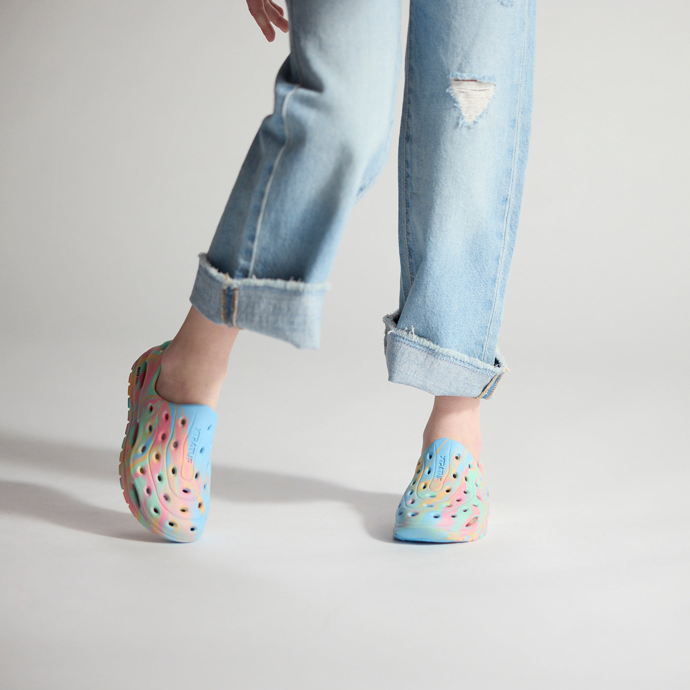 Sorbet Swirl Kids' Riptide Sandal Main View.