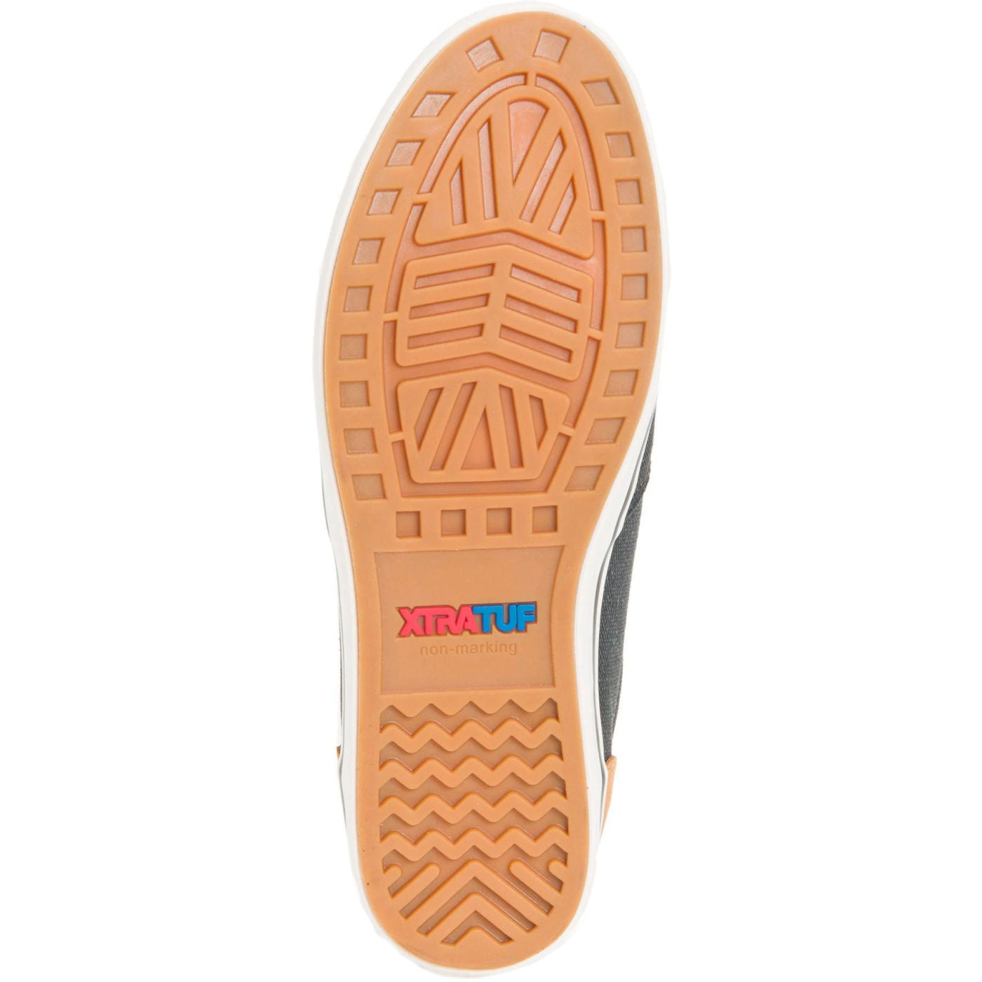 Black Men's Canvas Sharkbyte Deck Shoe Outsole.