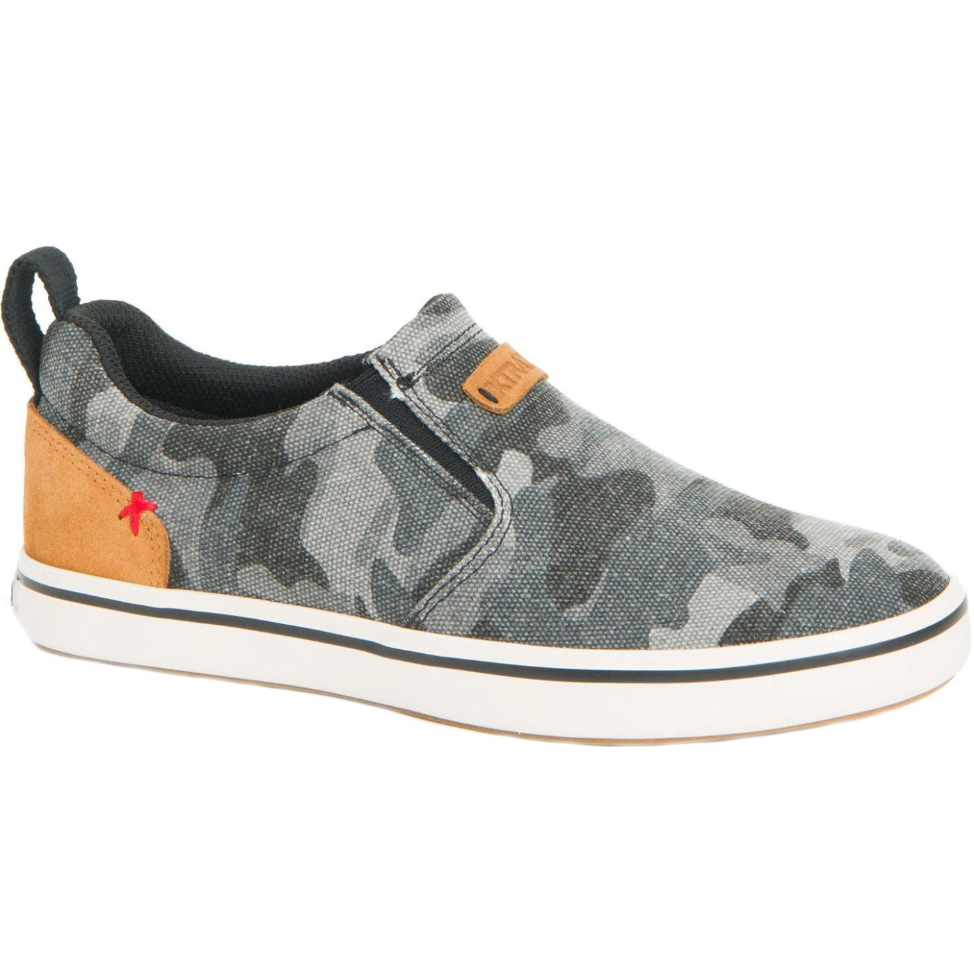 Camo Women's Canvas Sharkbyte Deck Shoe Main View.