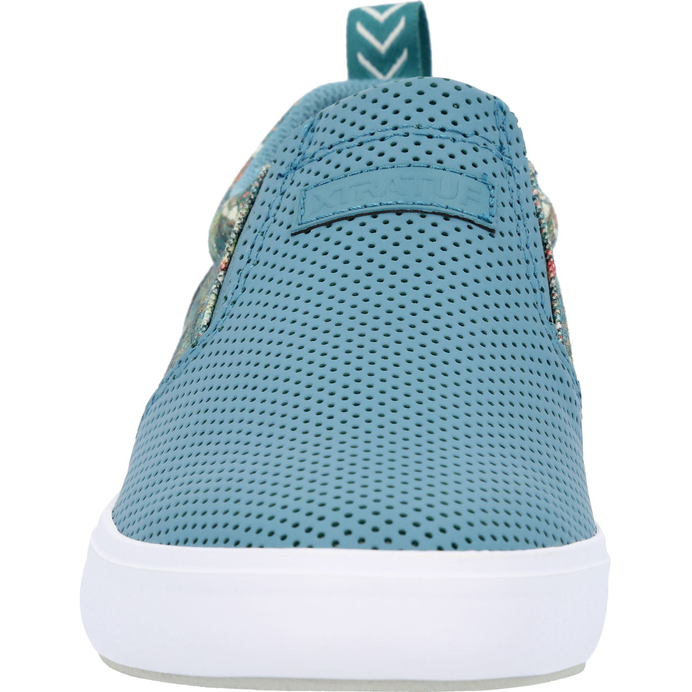 Blue Women's Fishe®Wear Leather Sharkbyte Deck Shoe Front.