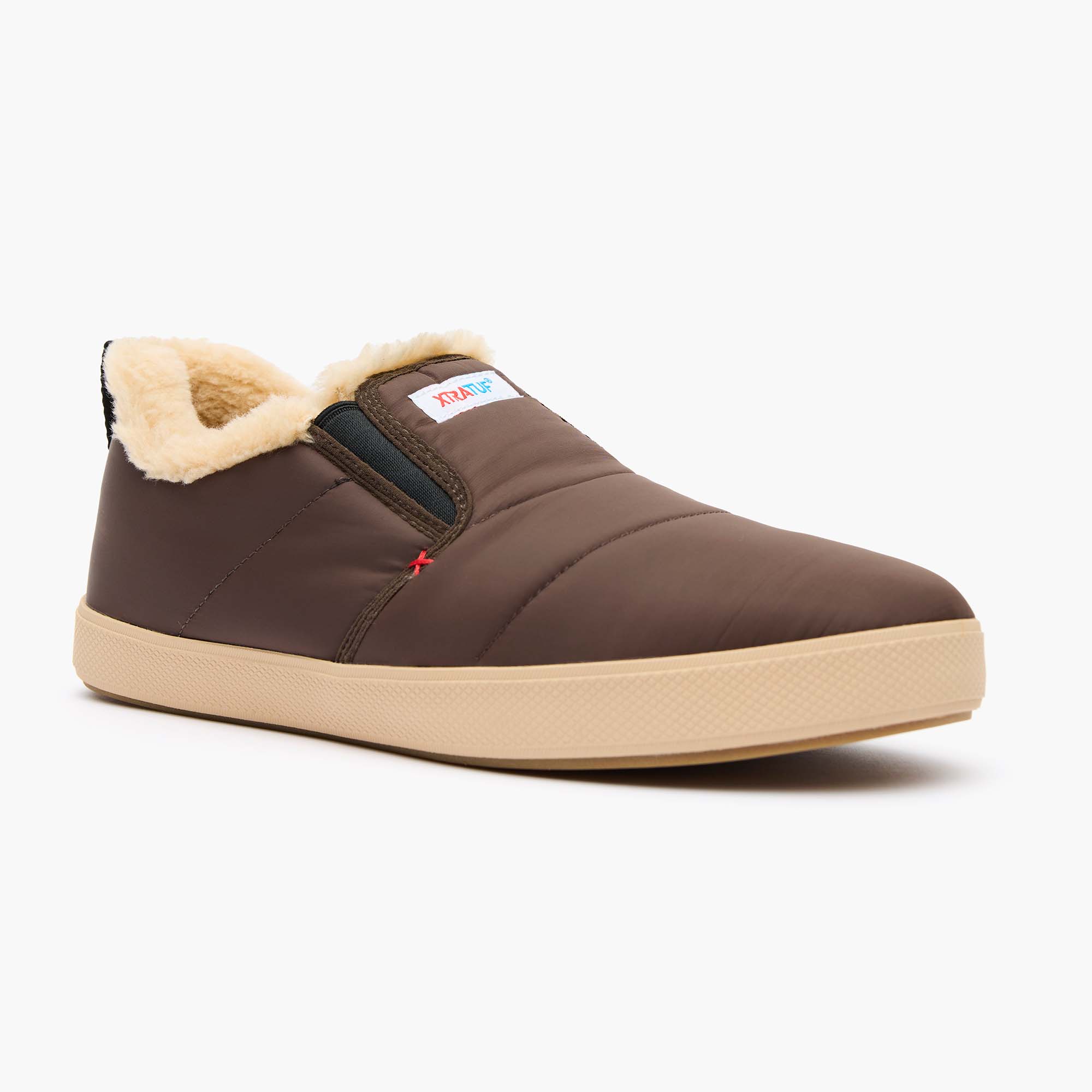 Brown Unisex Nylon Homer II Slip On Main View.