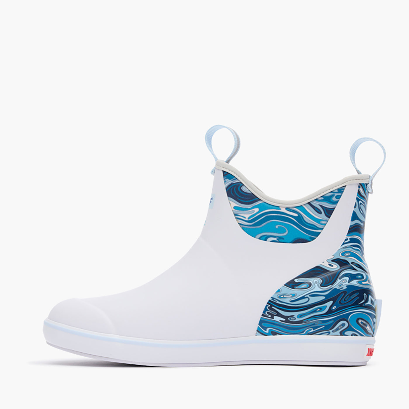 White / Fishe Waters Women's Fishe®Wear Ankle Deck Boot Profile 2.