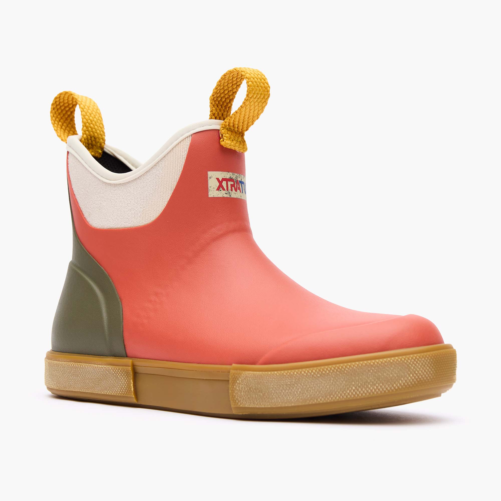 Vintage Coral Women's Vintage Ankle Deck Boot Main View.
