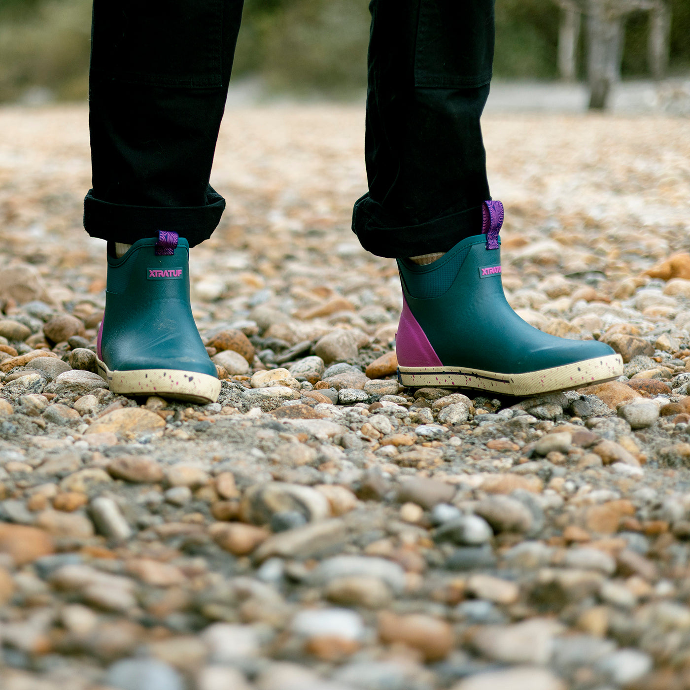 Transformative Teal Women's Camp Ankle Deck Boot Alternate 2.