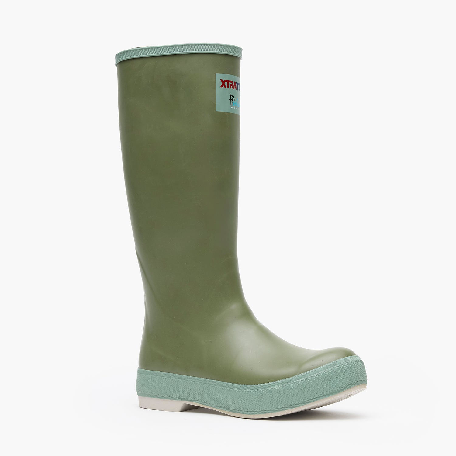 Legacy Grey Boho Bass Women's Fishe®Wear 15" Legacy Boot Front.