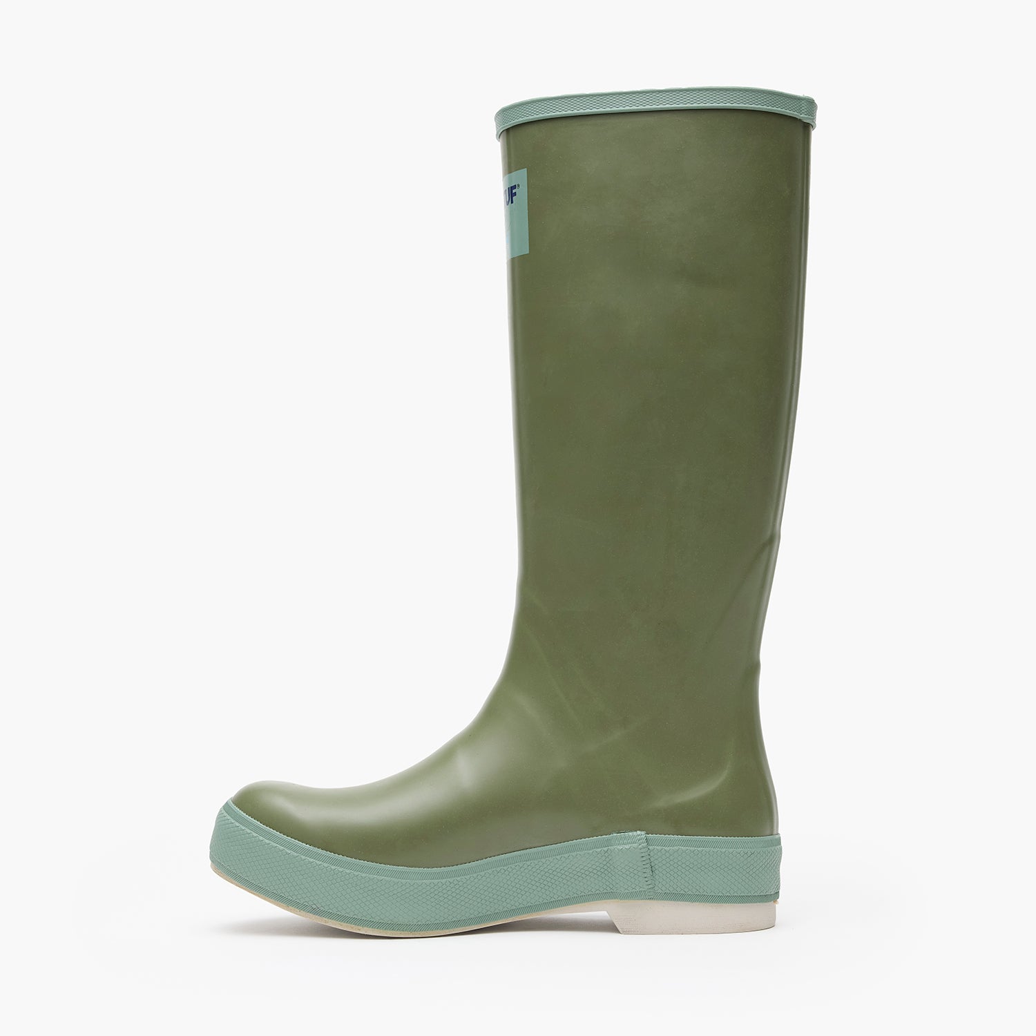 Legacy Grey Boho Bass Women's Fishe®Wear 15" Legacy Boot Instep View.