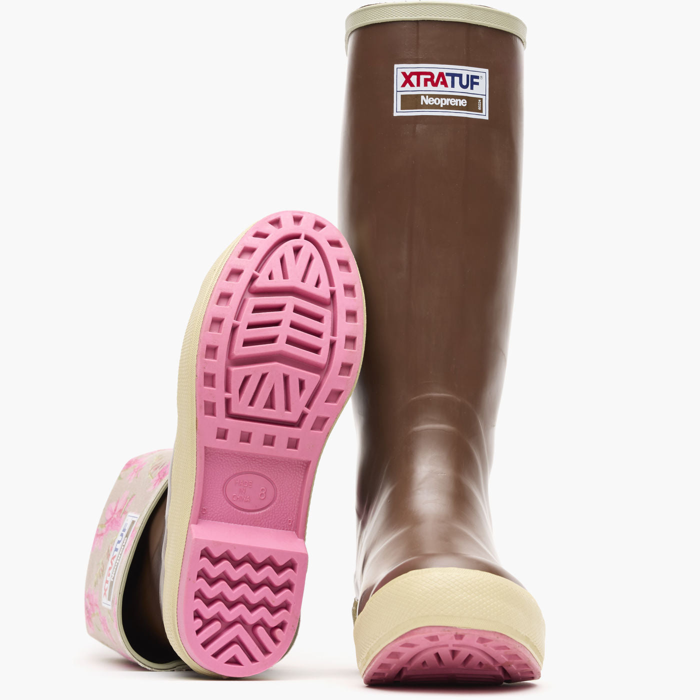 Gray Women's Fireweed 15" Legacy Boot Outsole.