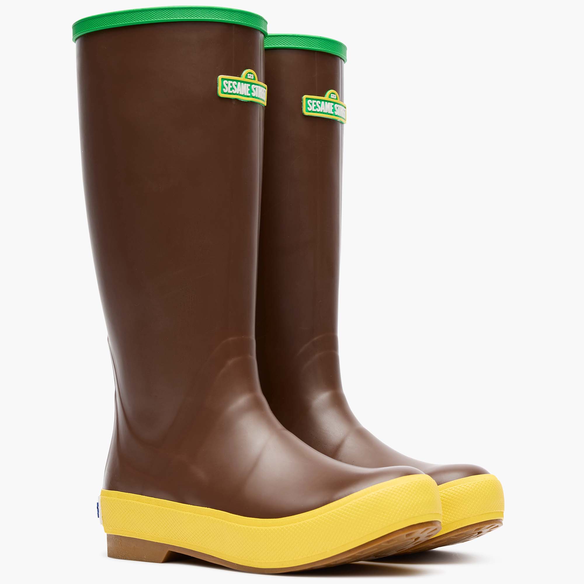 Gray Sesame Street Women's 15" Legacy Boot Main 2.