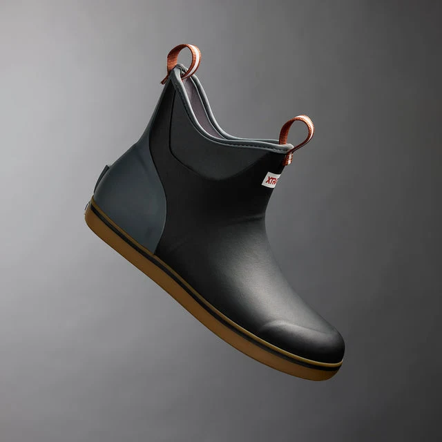 Black / Deep Storm Men's Ankle Deck Boot