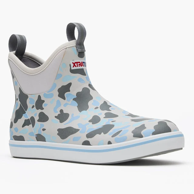 Ice Duck Camo Men's Ankle Deck Boot