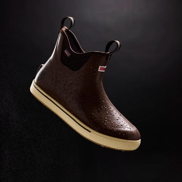 Brown Men's Ankle Deck Boot Pro